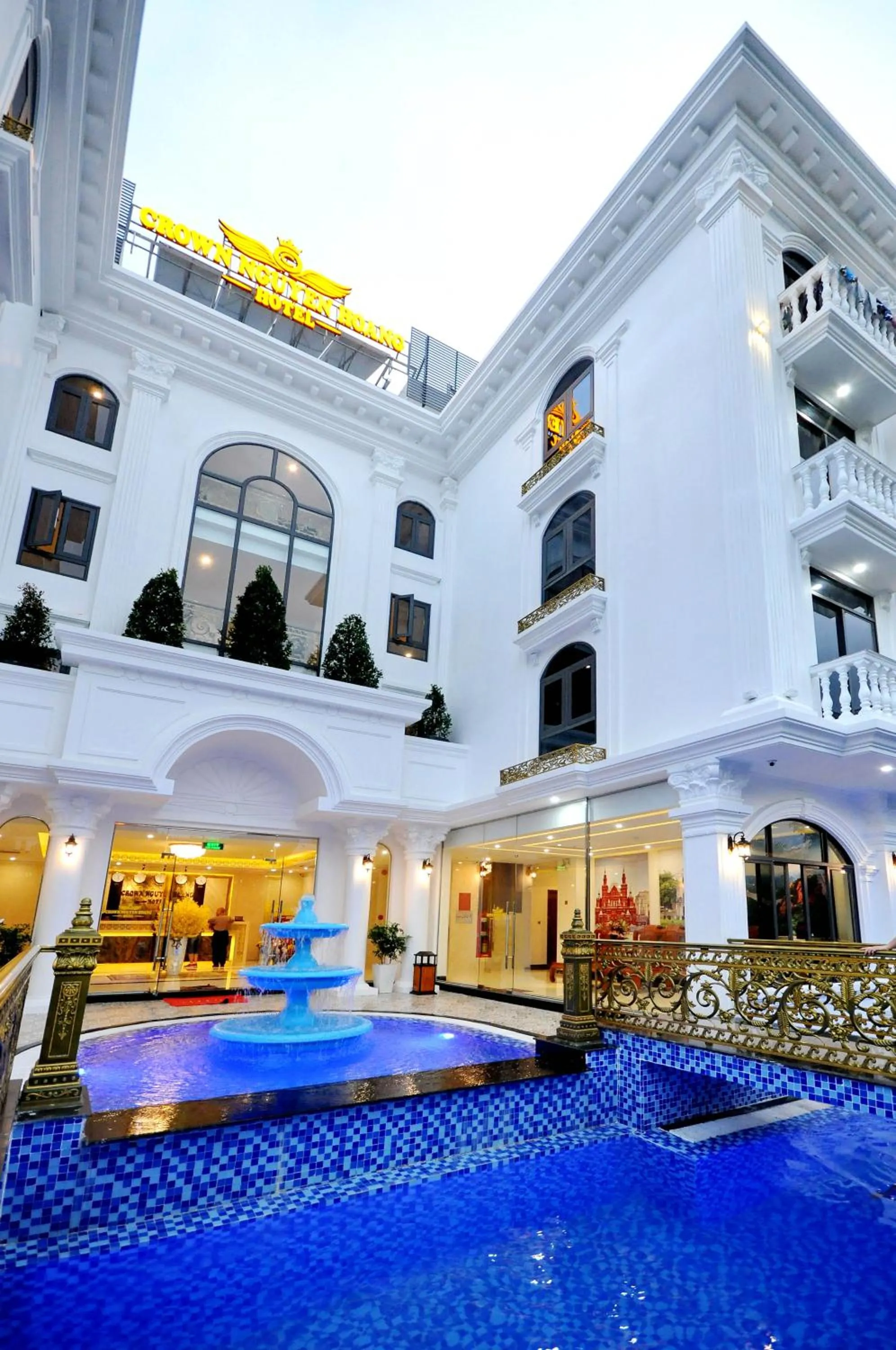 Property building in Crown Nguyen Hoang Hotel