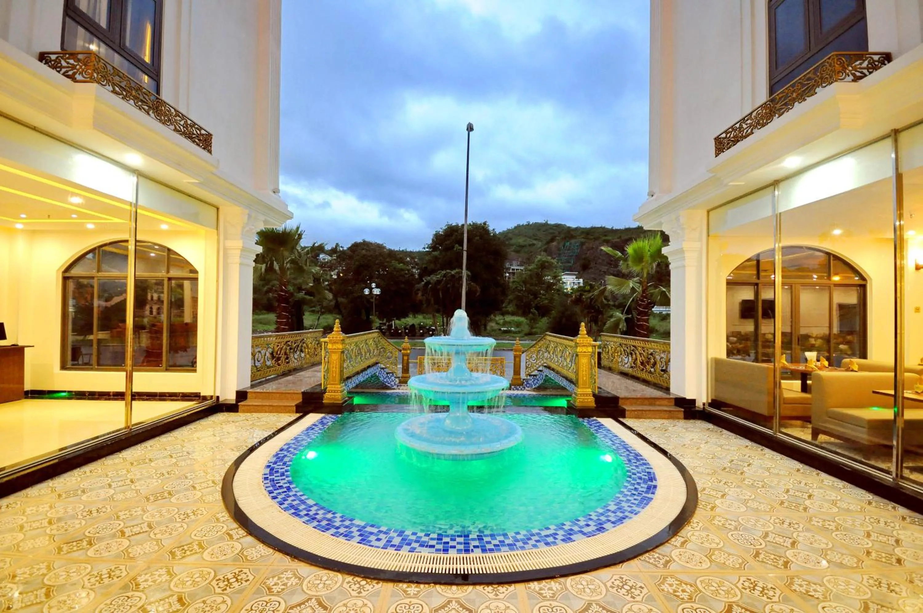 Property building in Crown Nguyen Hoang Hotel