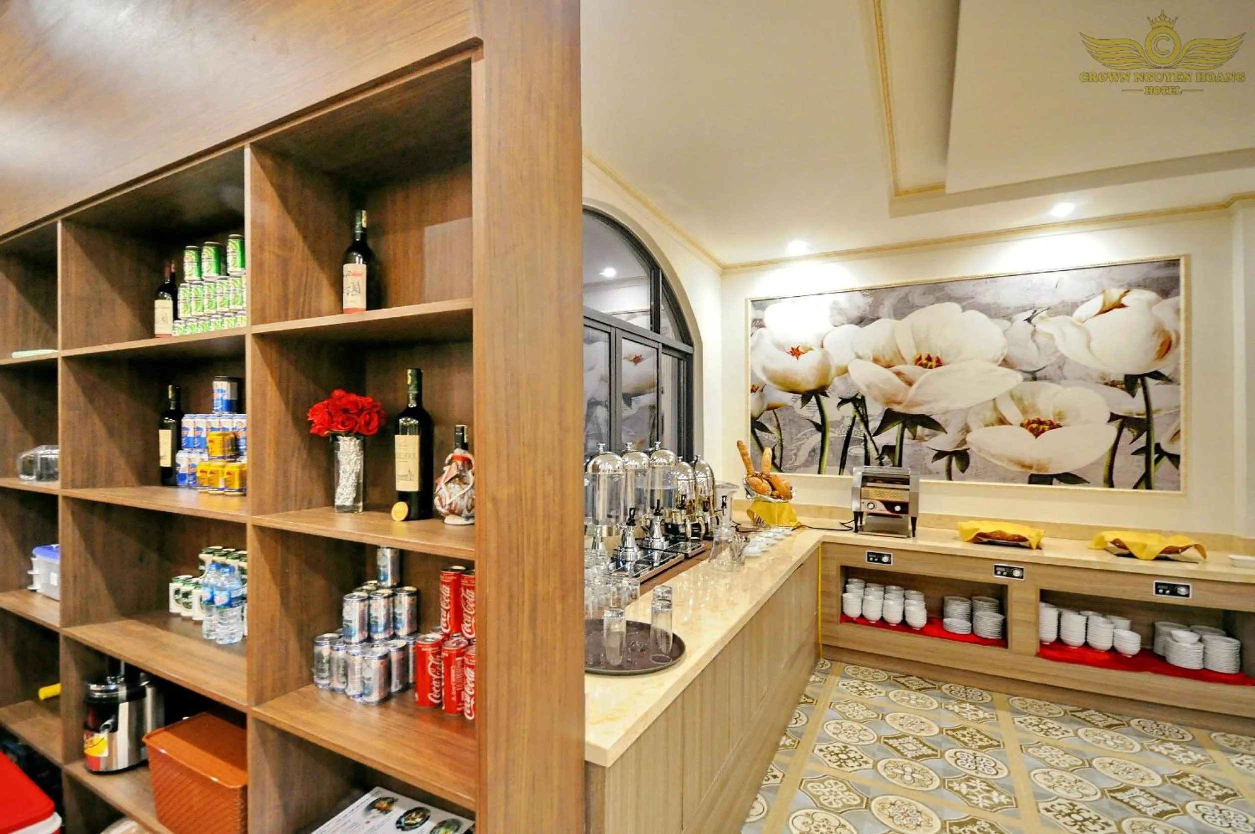 Breakfast in Crown Nguyen Hoang Hotel