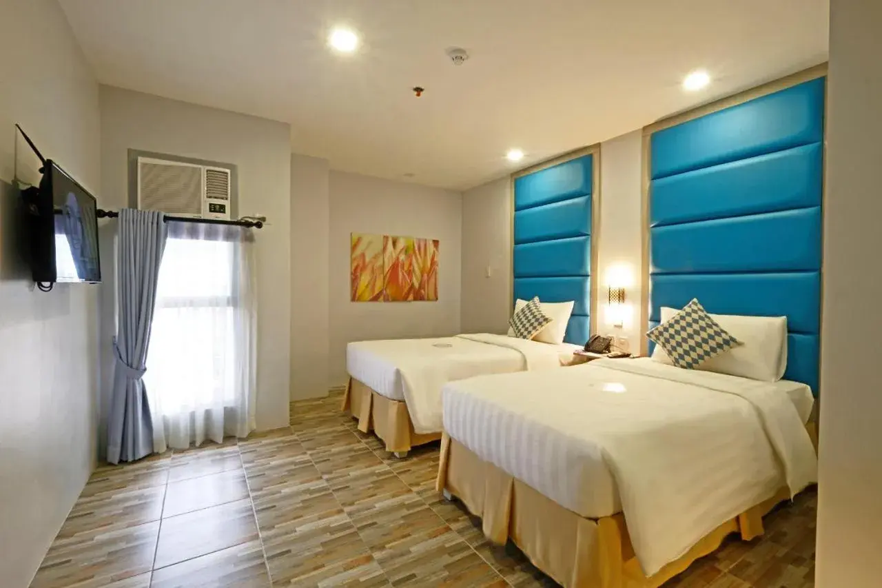 Standard Twin Room in Amethyst Boutique Hotel Cebu powered by Cocotel Standard Twin Room in Amethyst Boutique Hotel Cebu powered by Cocotel