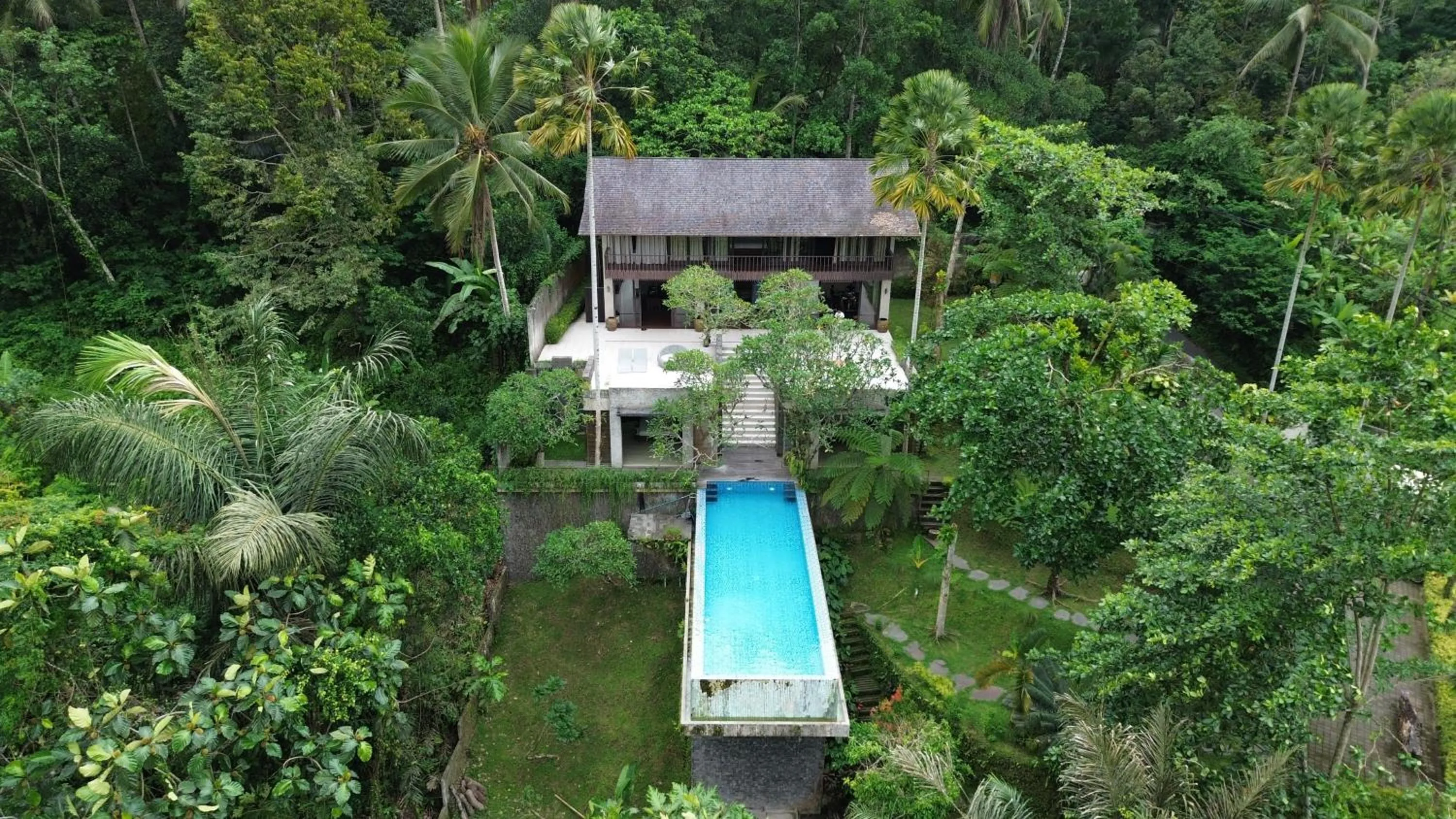 Bird's eye view in Sandhya Villa Ubud
