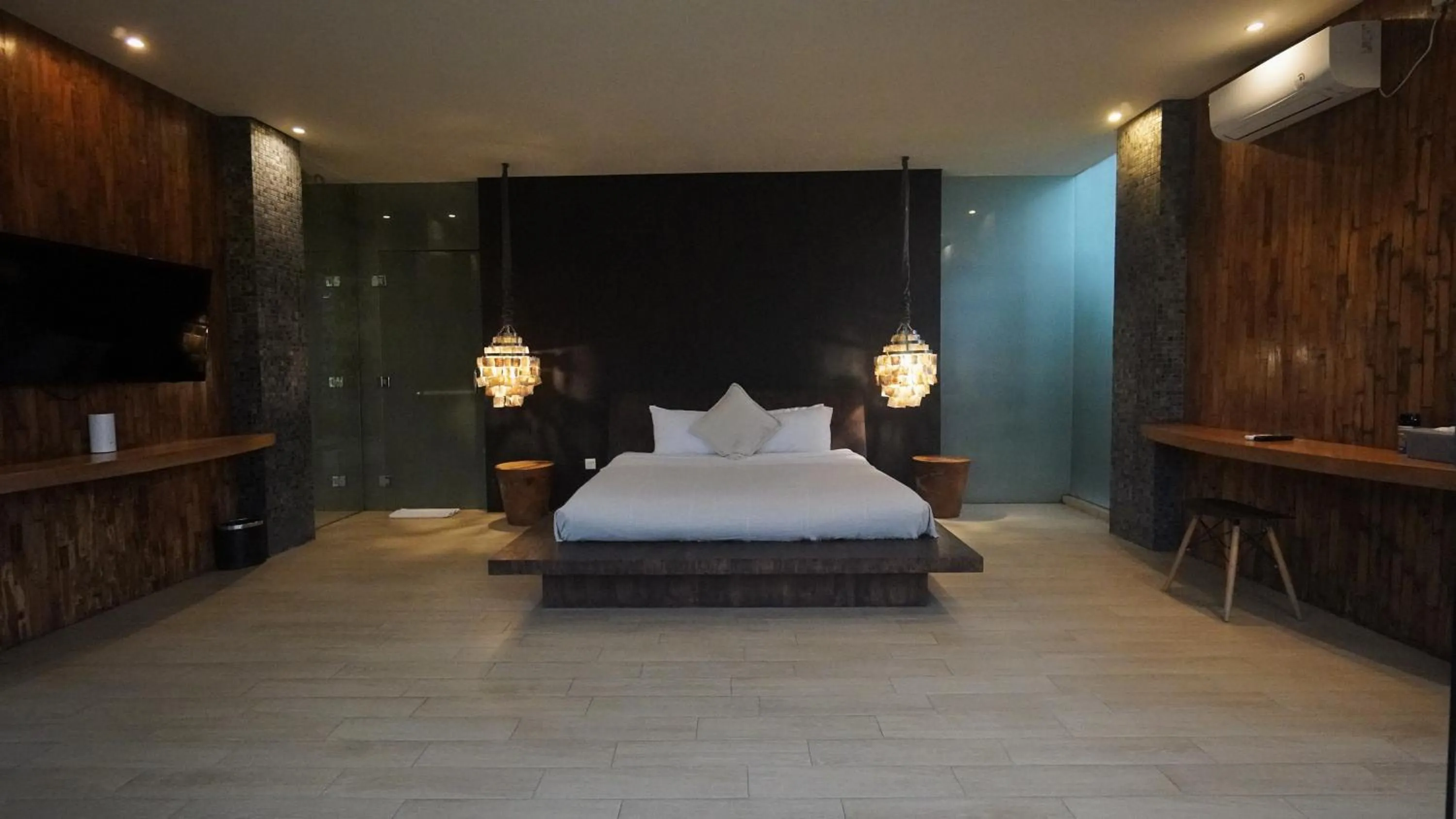 Bed in Sandhya Villa Ubud