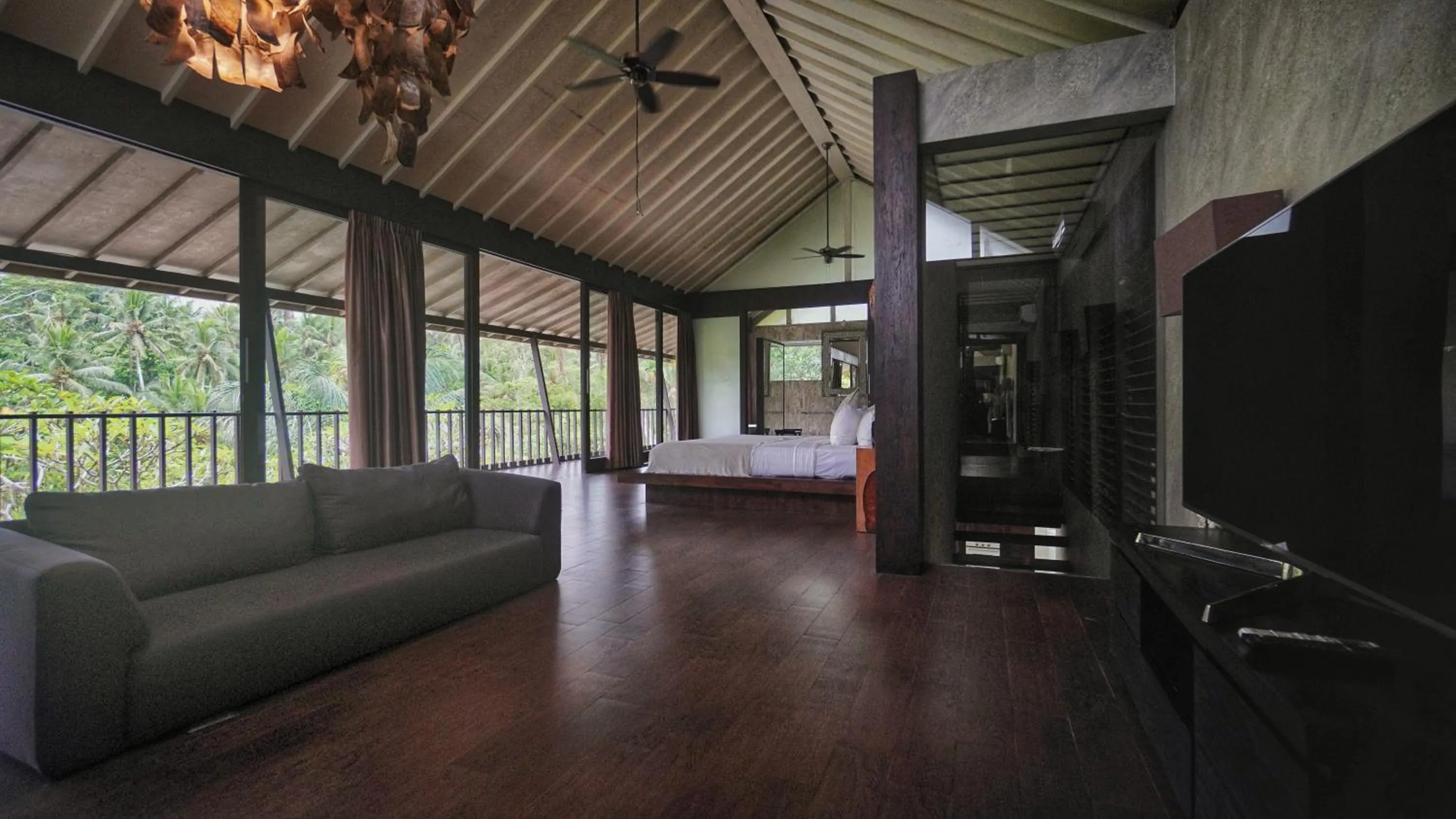 Bed in Sandhya Villa Ubud