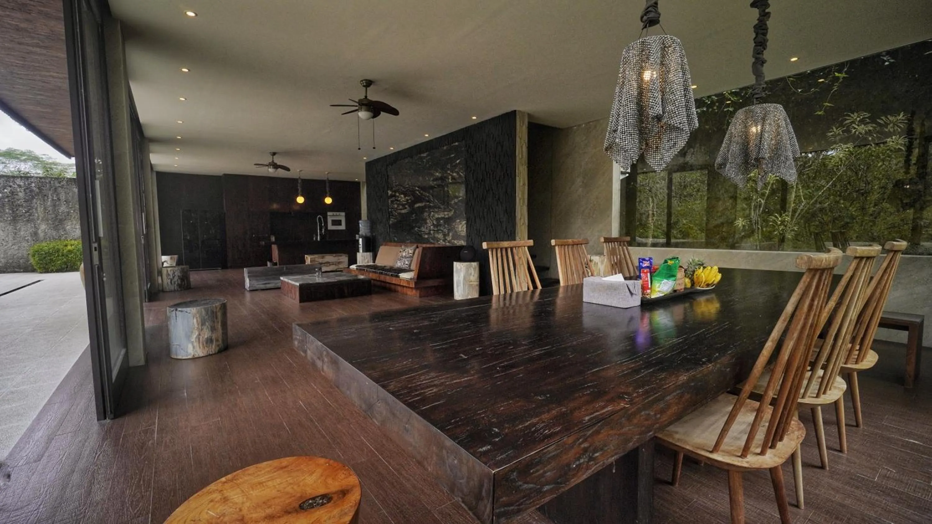 Living room in Sandhya Villa Ubud