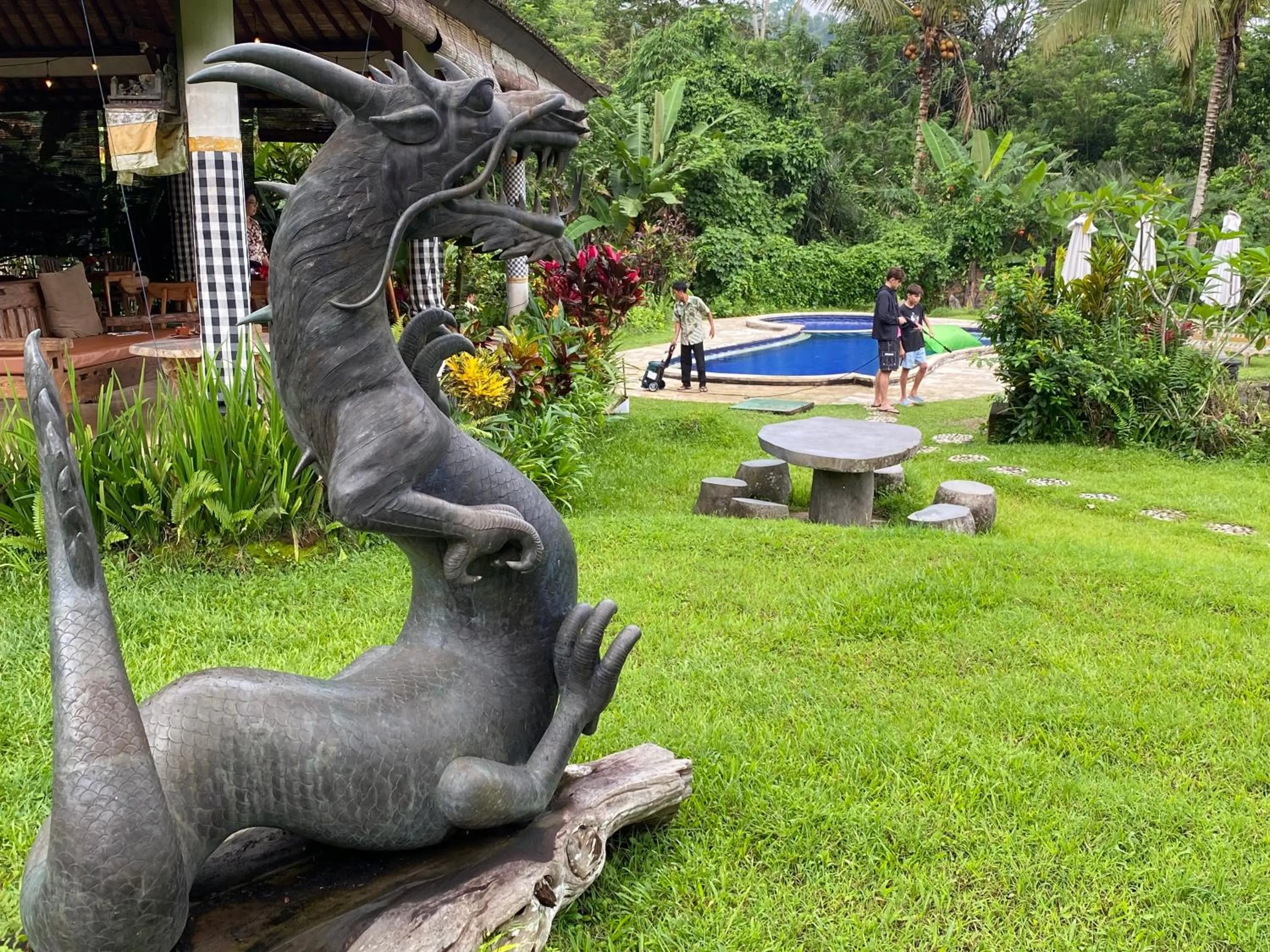 Garden in Great Mountain Views Villa Resort