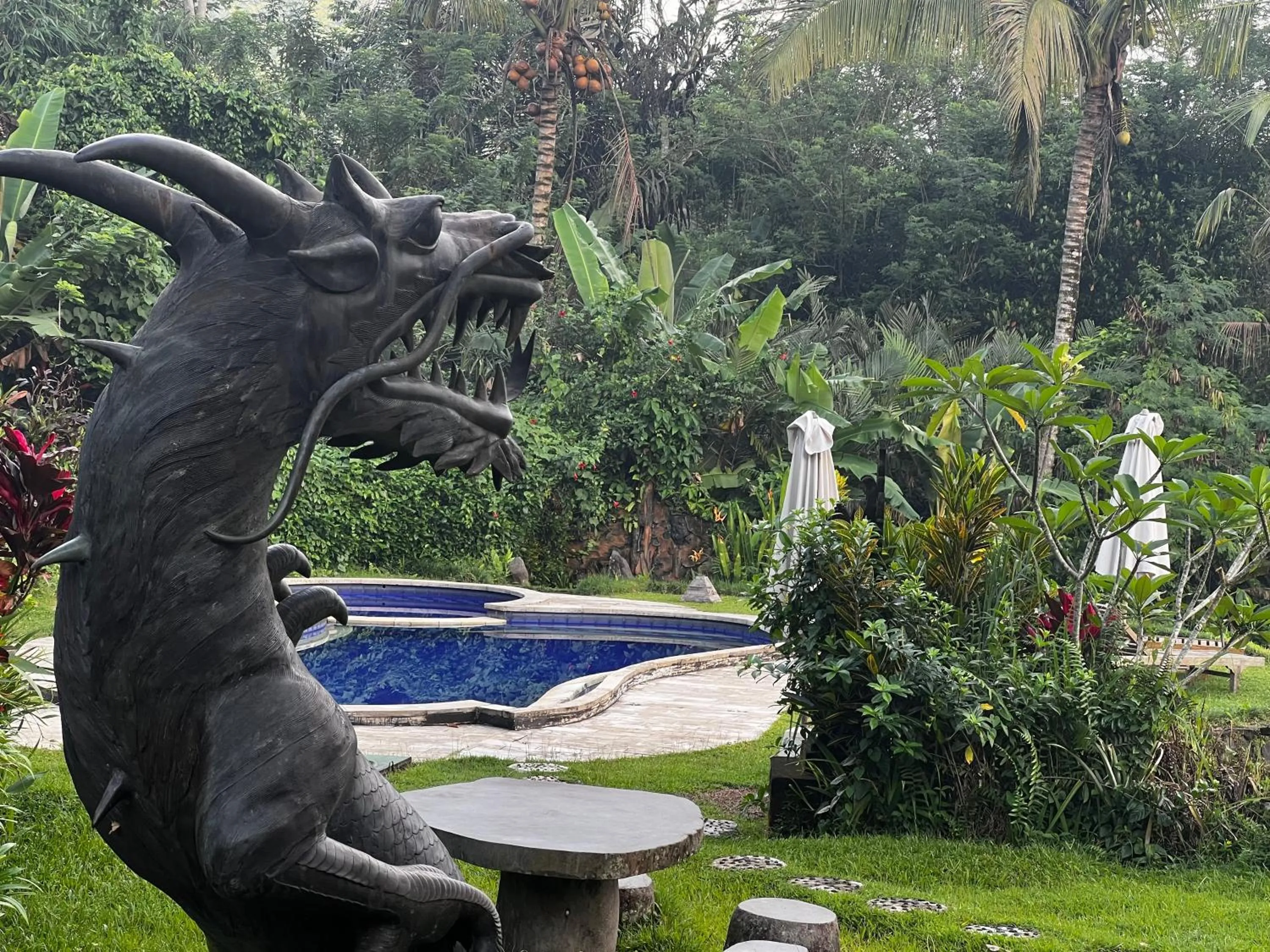 Garden in Great Mountain Views Villa Resort