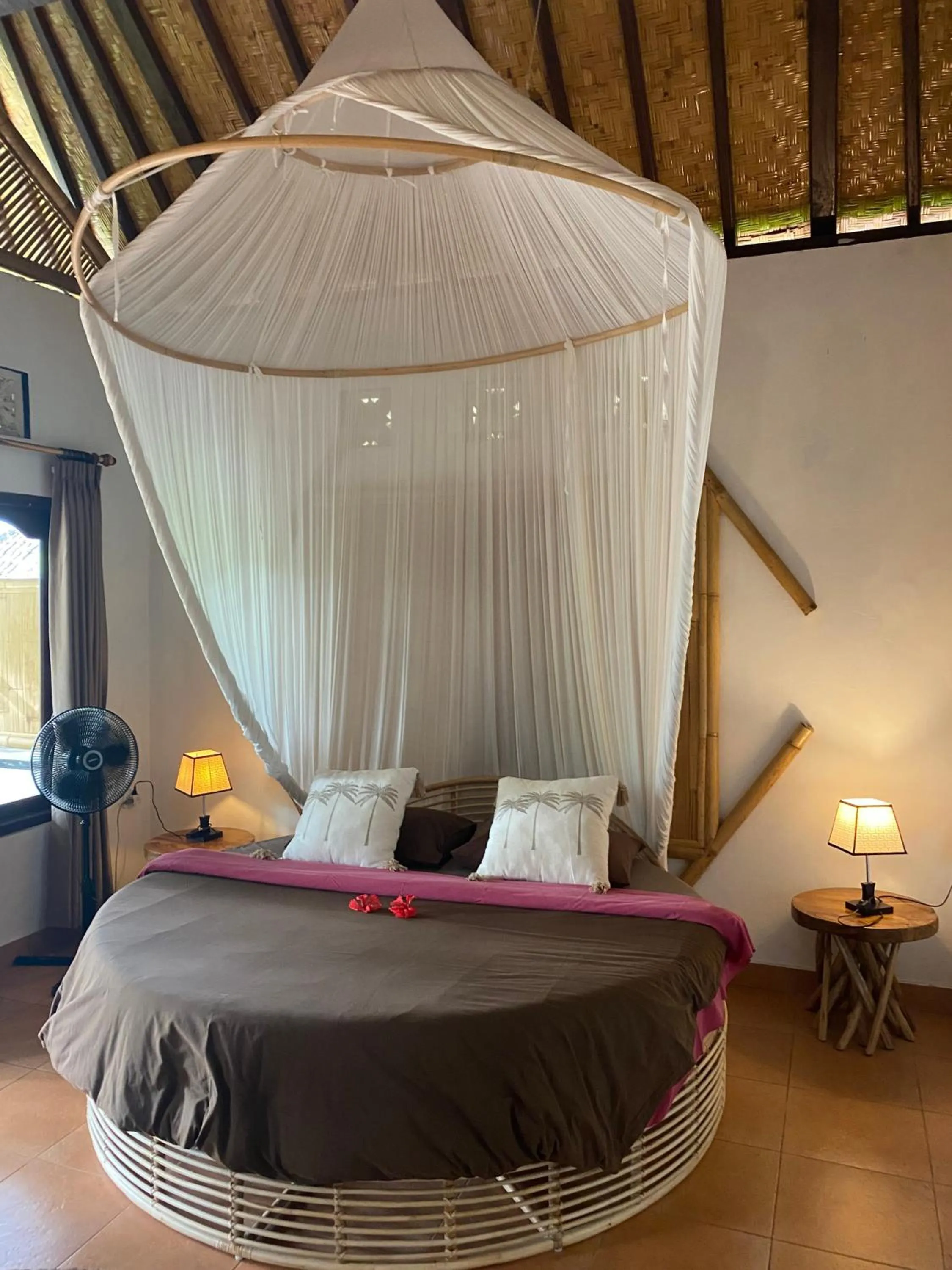 Bed in Great Mountain Views Villa Resort