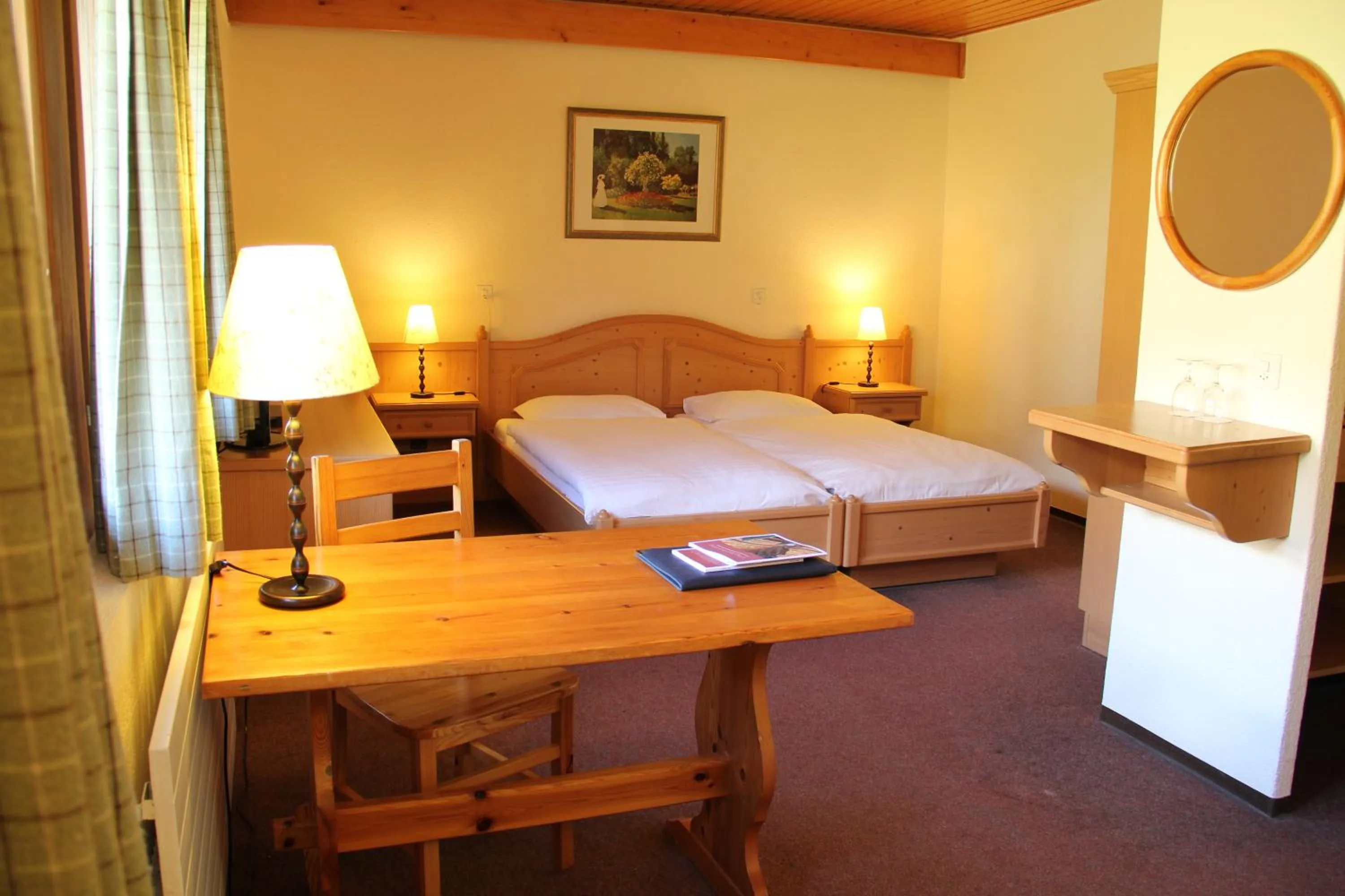 Bed in Hotel Roc et Neige