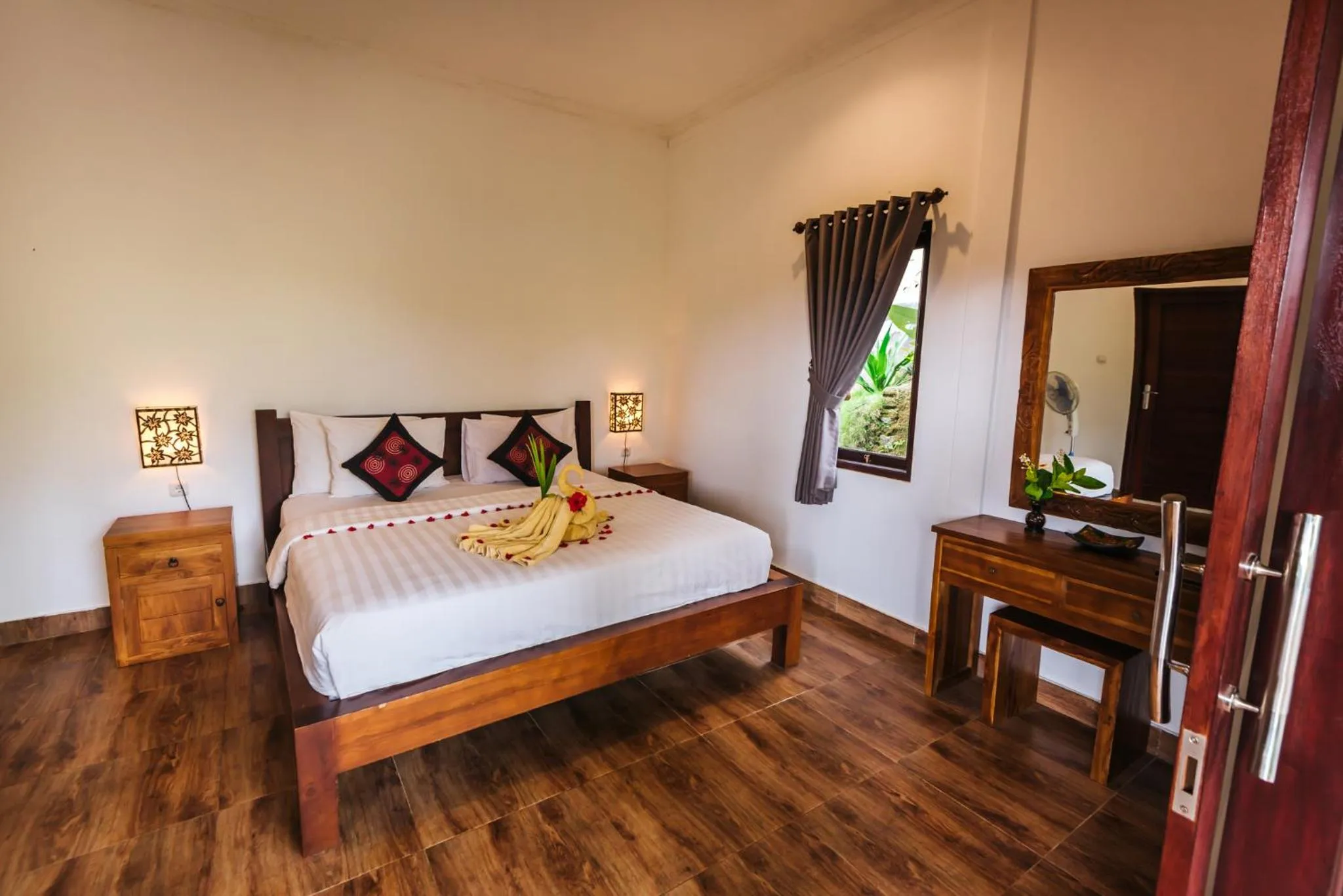 Bed in Arta Nadi Villa