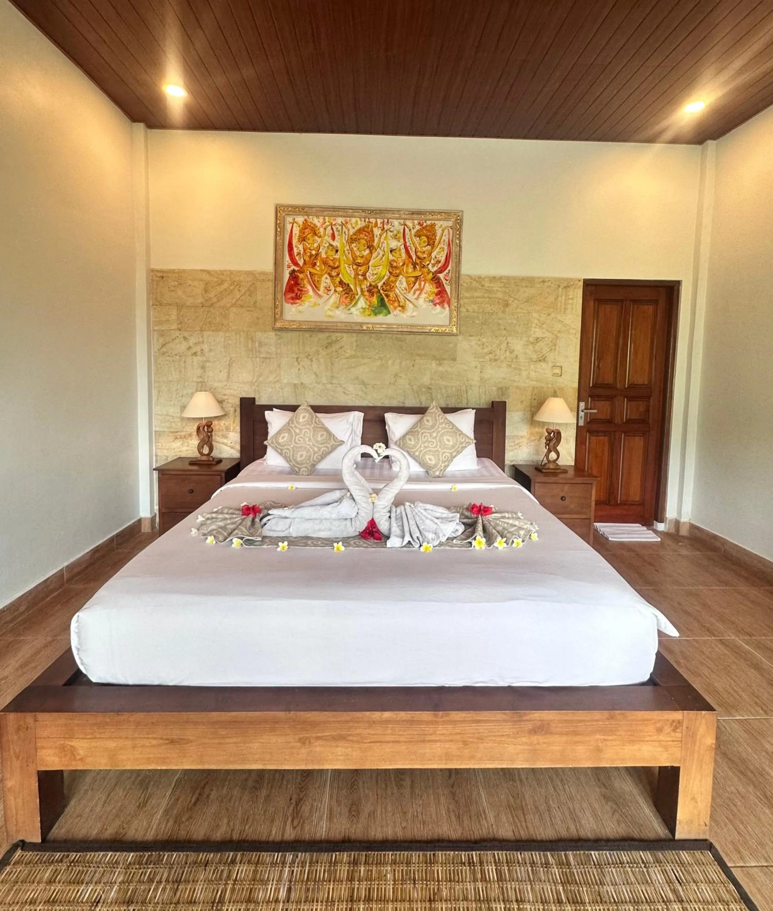 Bed in Arta Nadi Villa