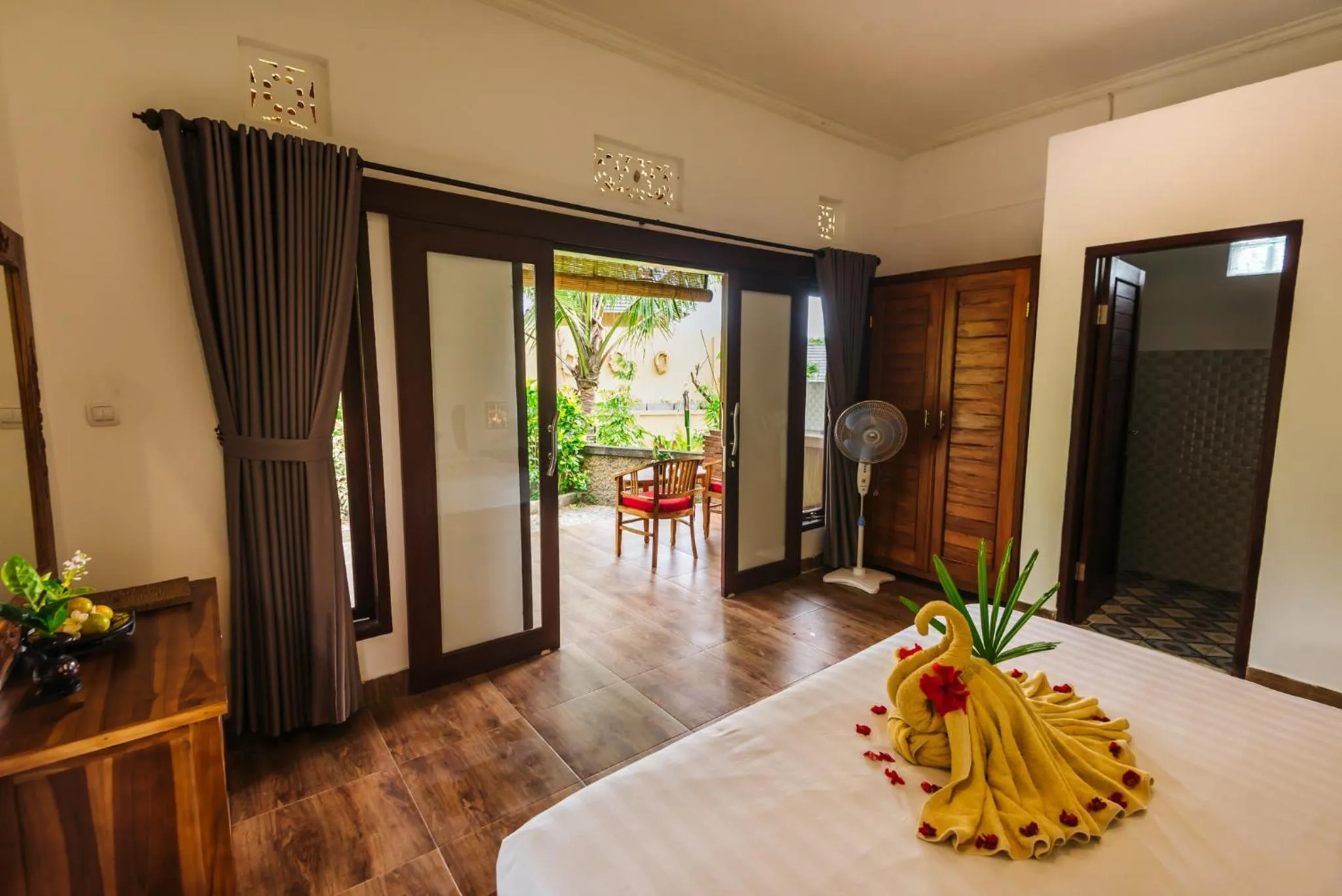 Bed in Arta Nadi Villa