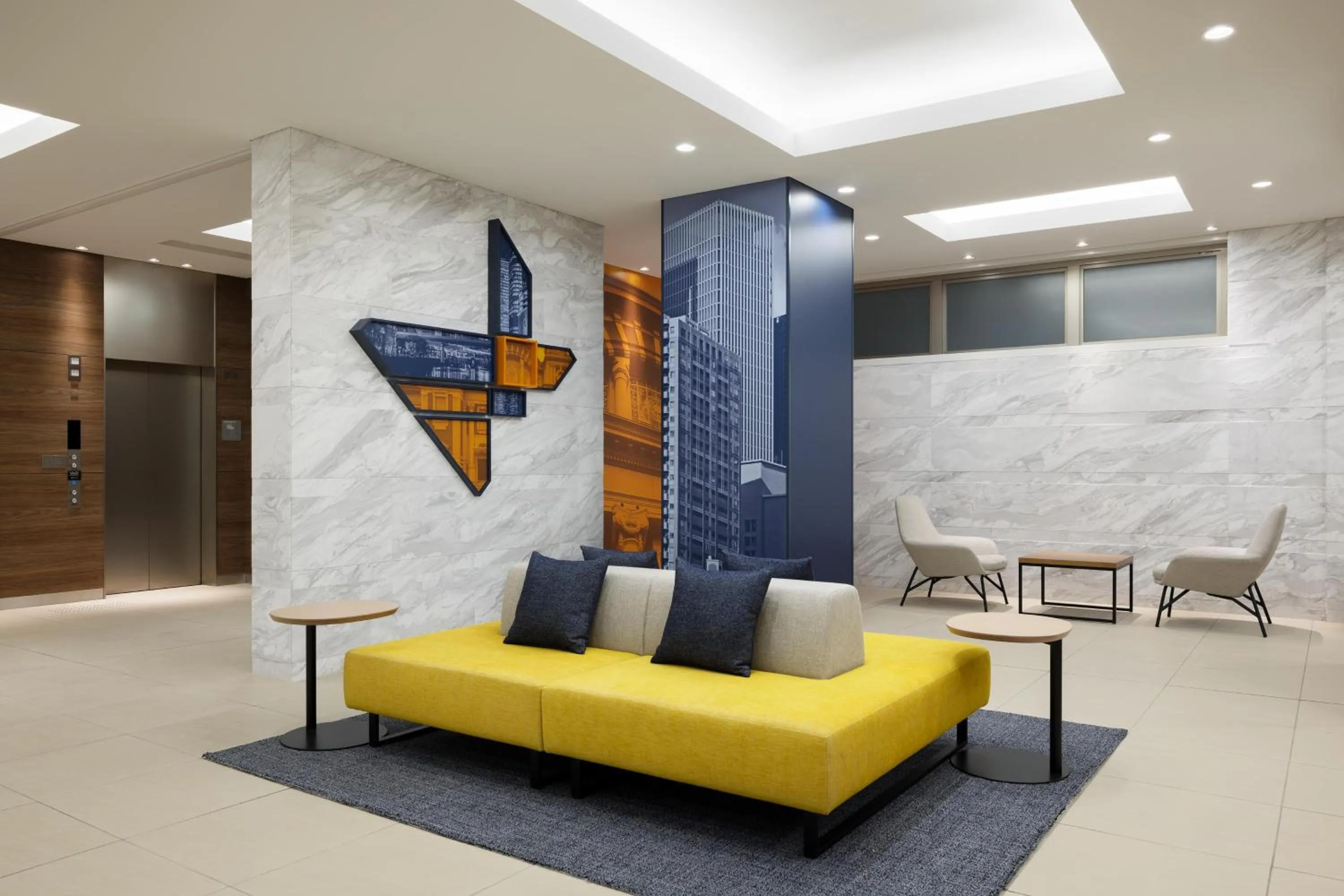 Lobby or reception in UNIZO INN Osaka Kitahama