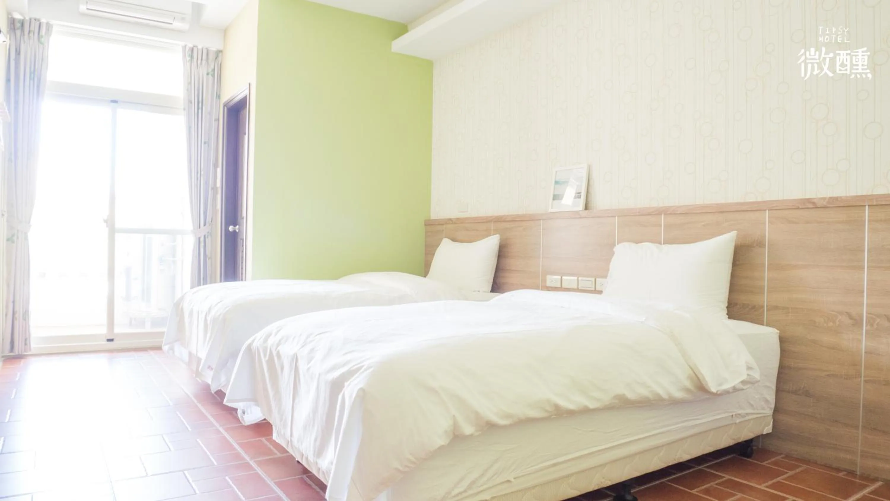 Bed in 金門微醺民宿 Kinmen TipsyHotel B&B