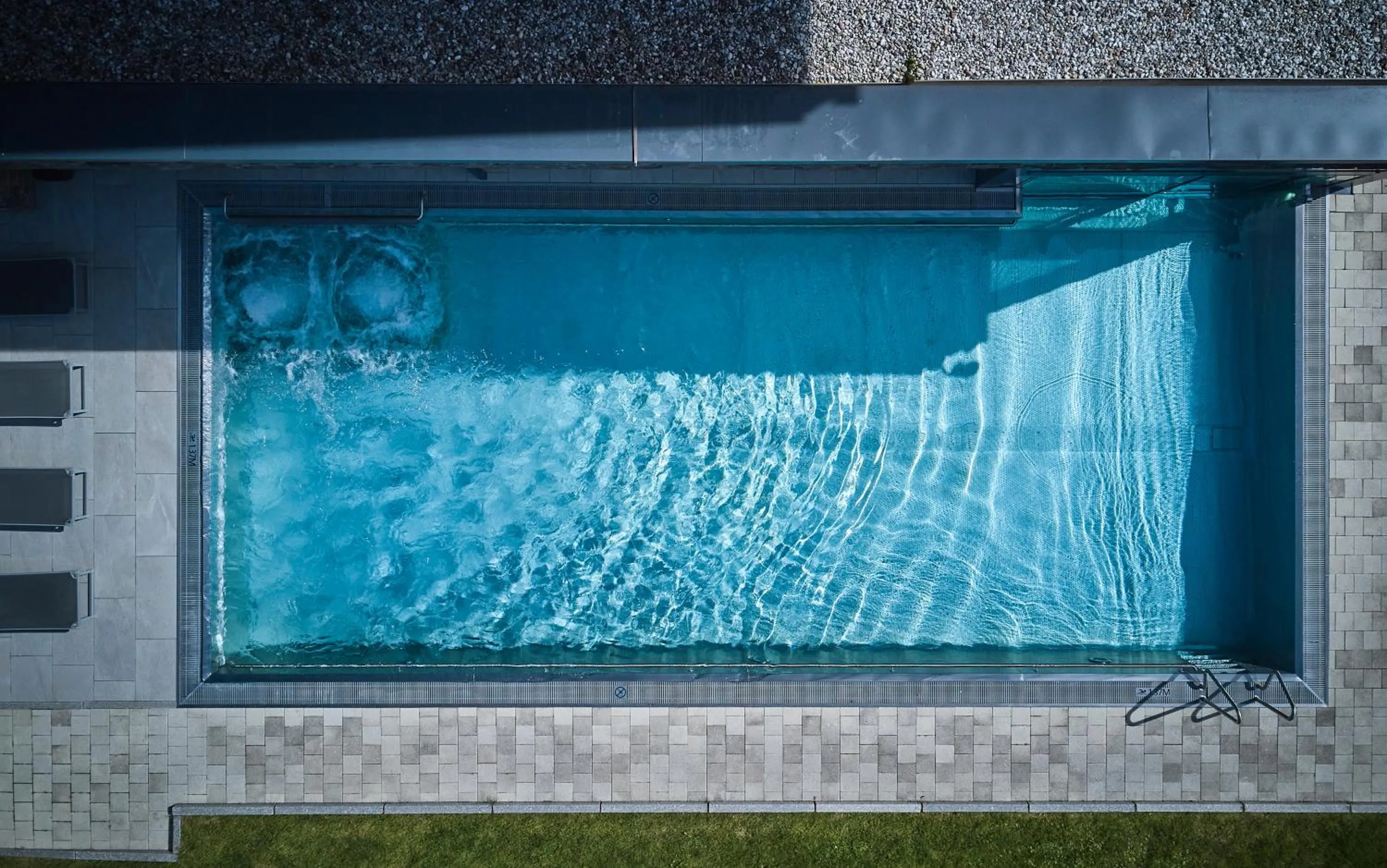Swimming pool in Hotel Römerhof