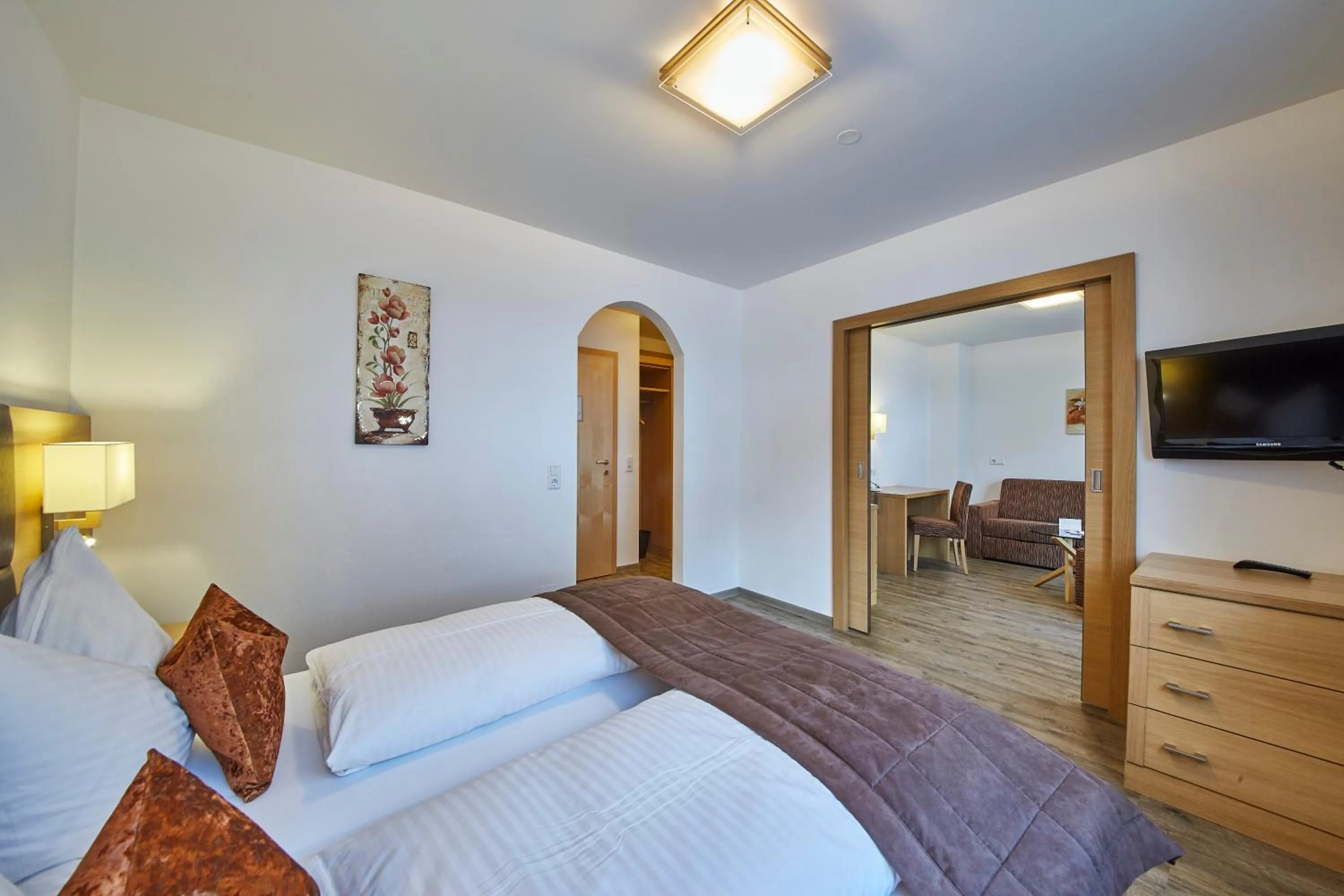 Bed in Hotel Römerhof