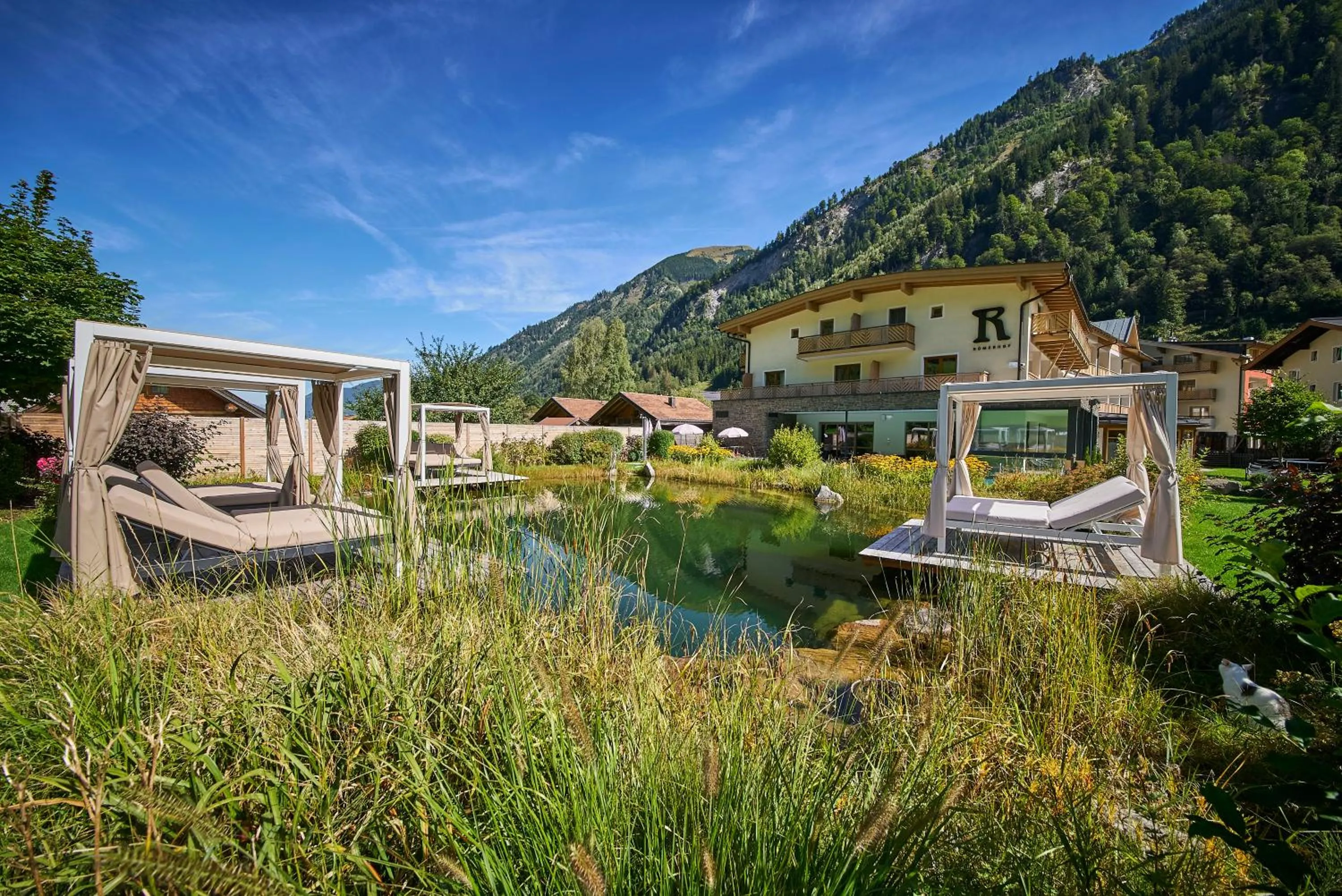 Garden in Hotel Römerhof
