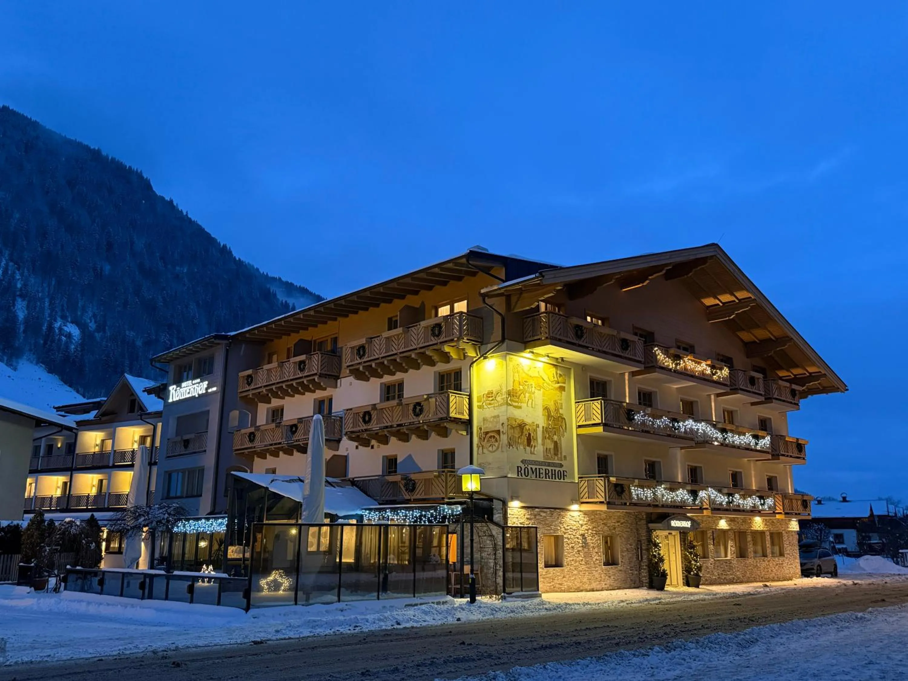 Facade/entrance in Hotel Römerhof