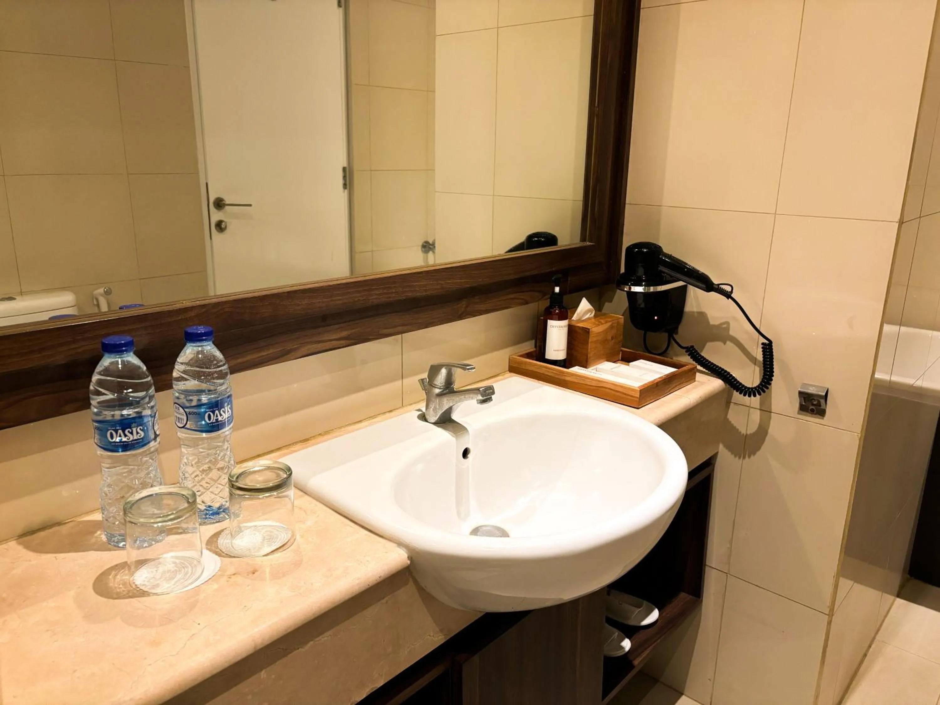 Bathroom in Crystalkuta Hotel - Bali