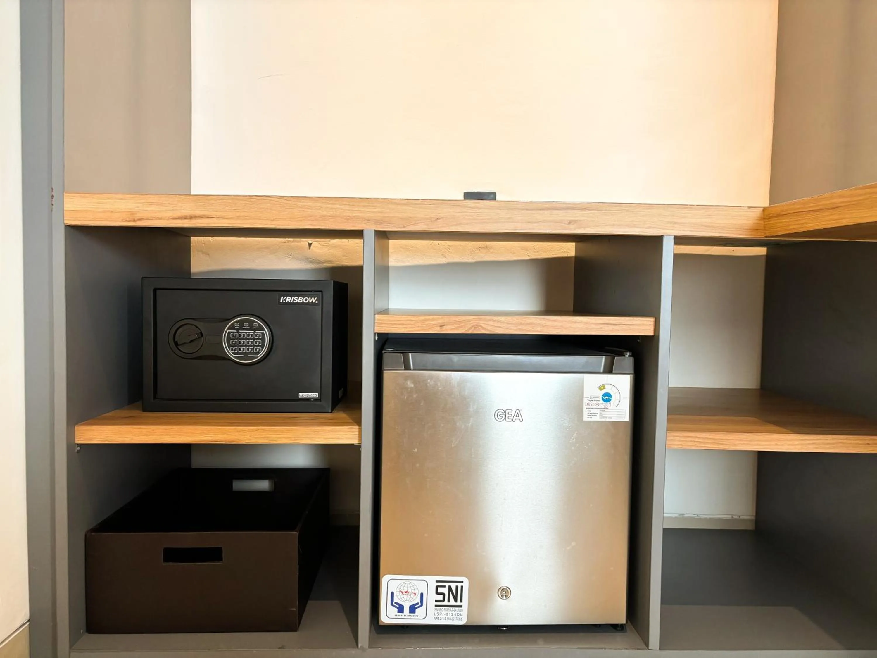 minibar in Crystalkuta Hotel - Bali