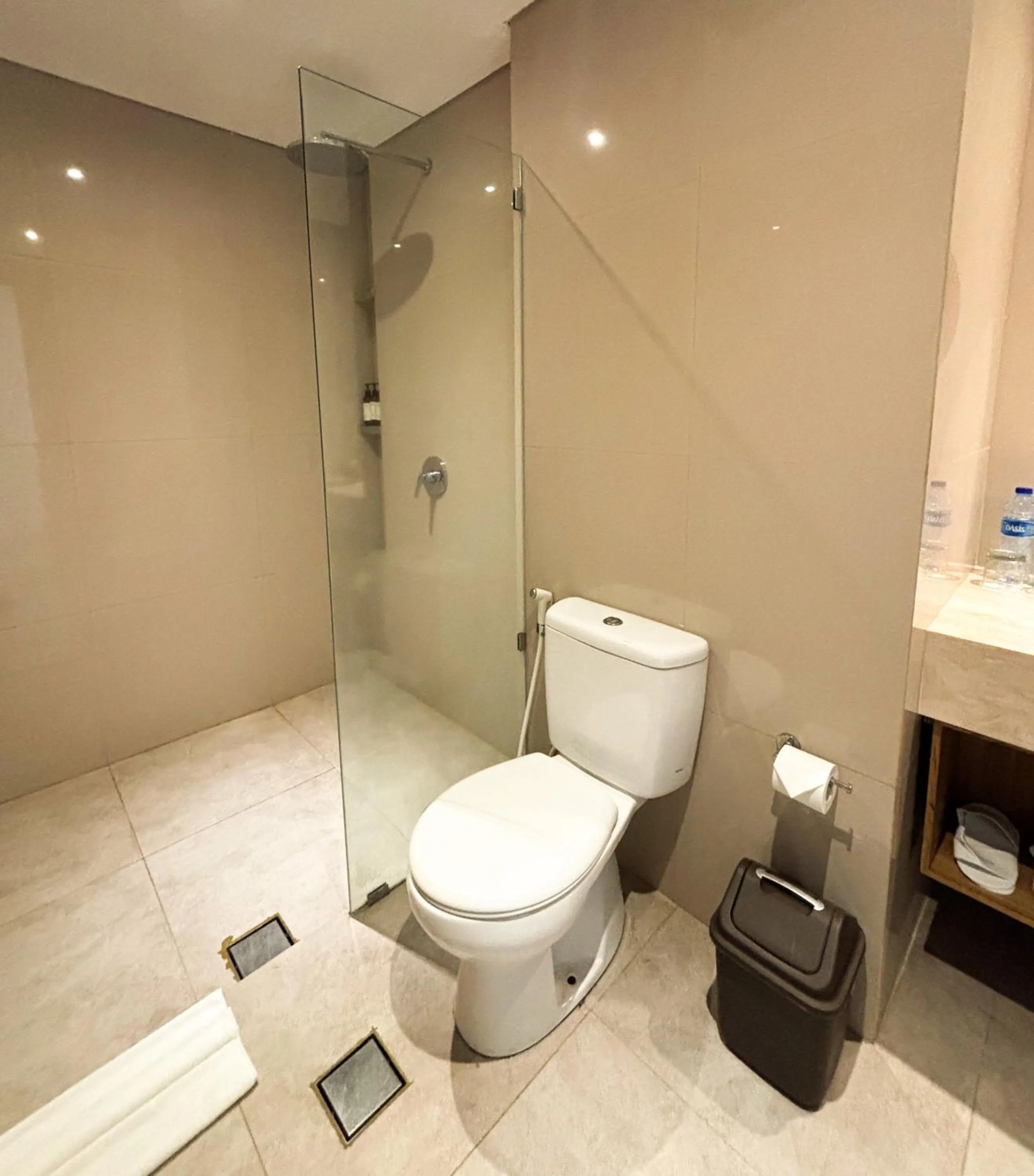 Bathroom in Crystalkuta Hotel - Bali