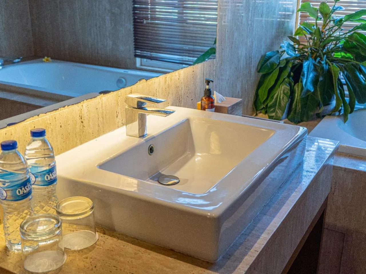 Bathroom in Crystalkuta Hotel - Bali