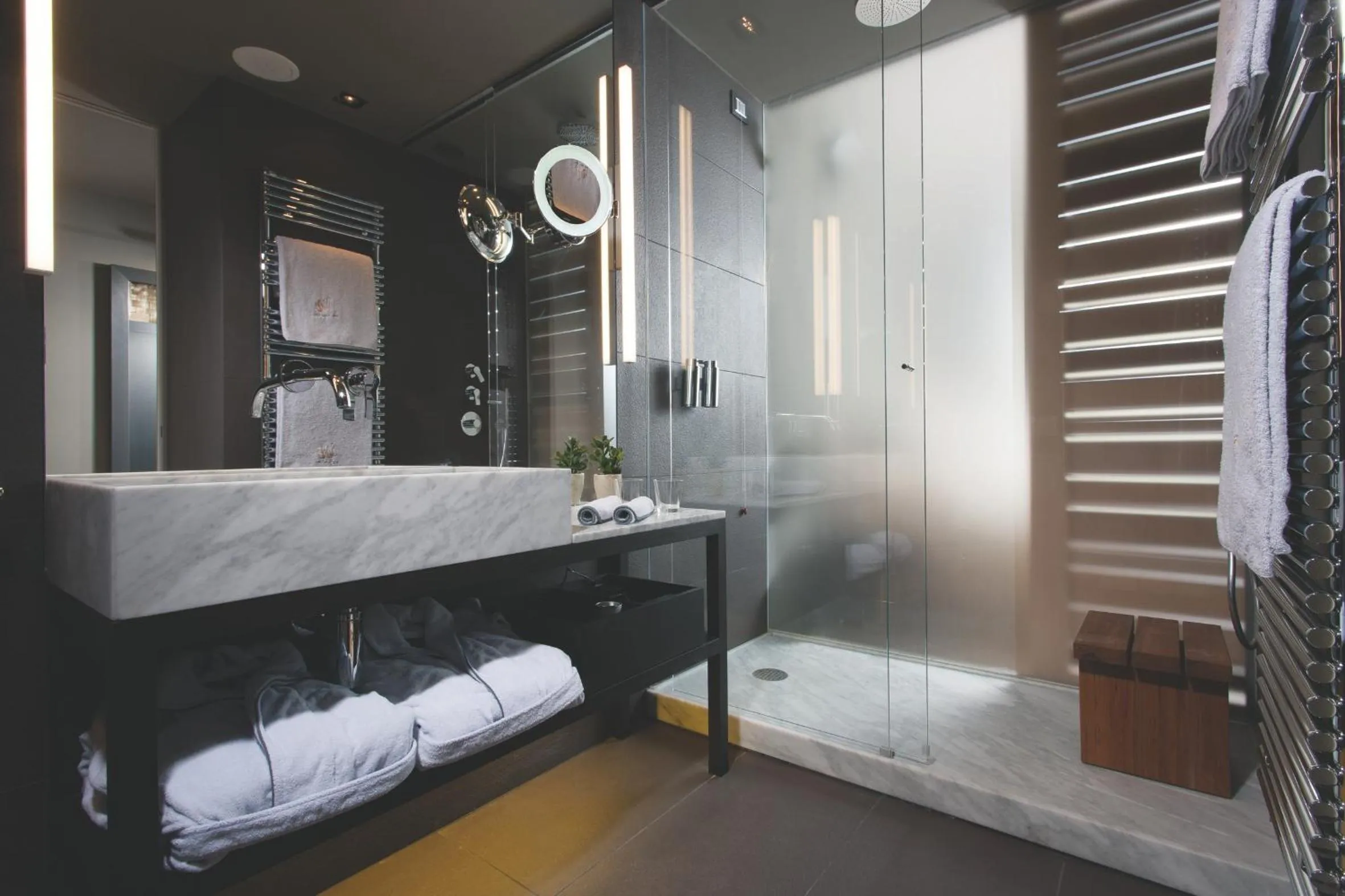 Bathroom in Parc Hotel Billia