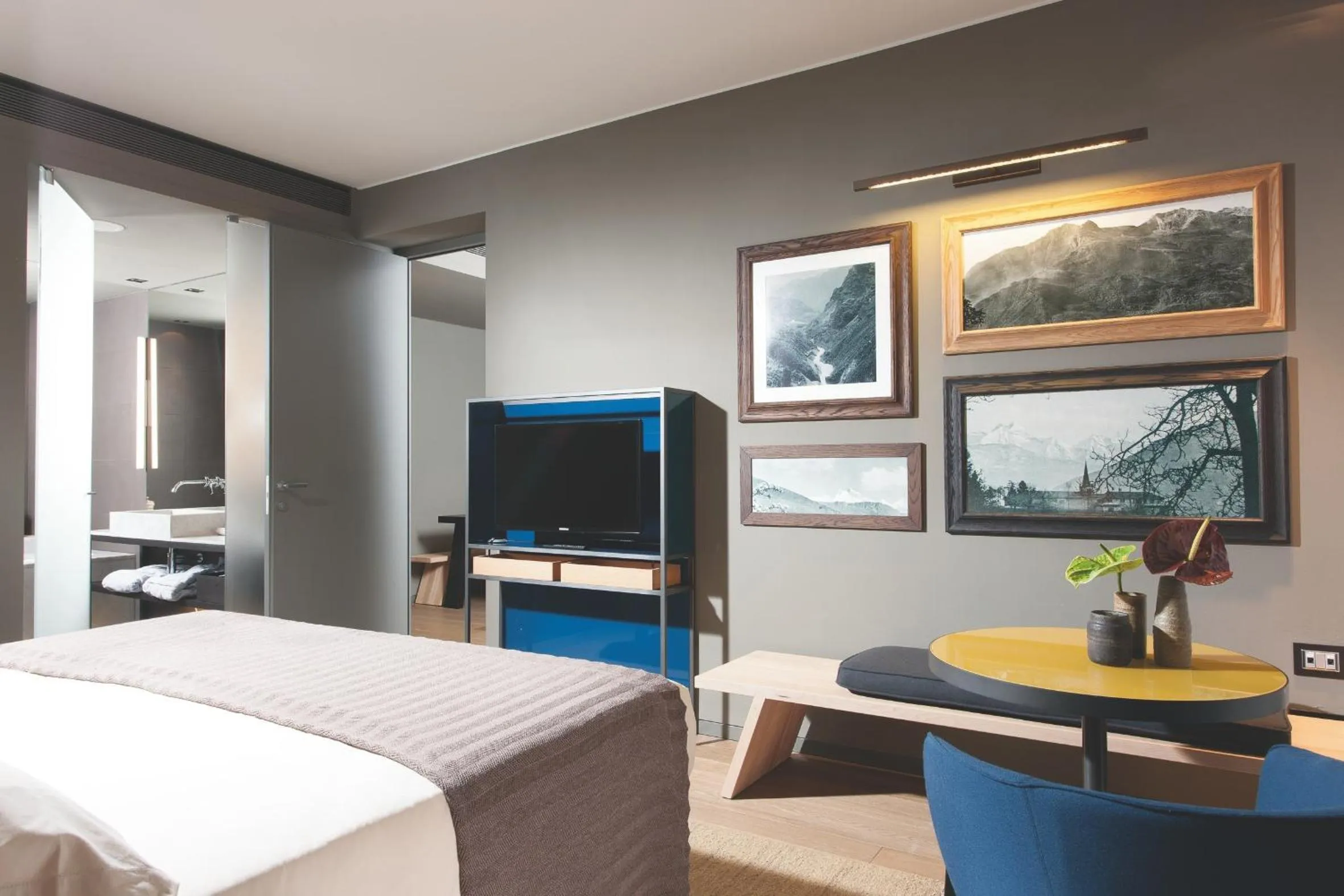 TV and multimedia, Bed in Parc Hotel Billia