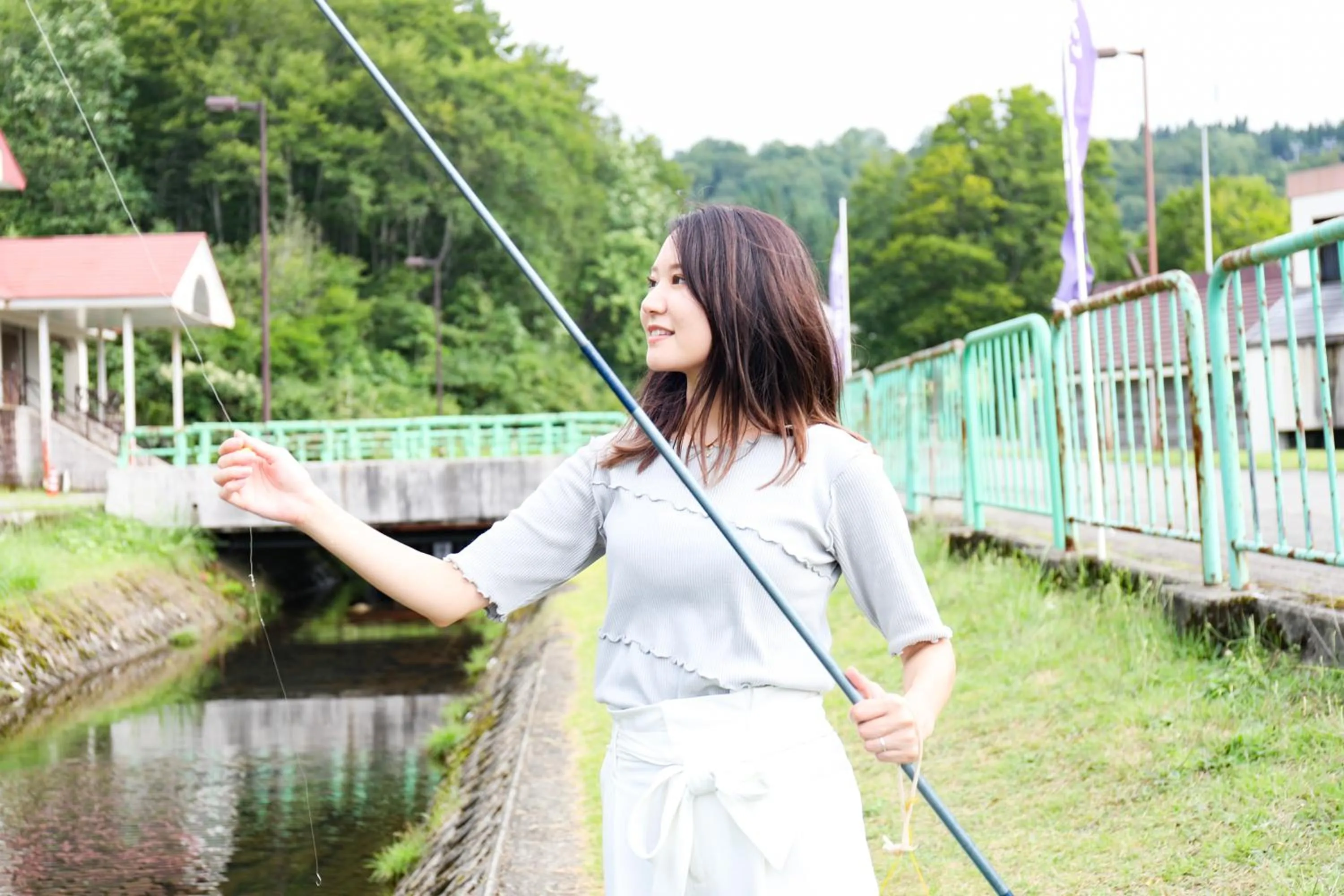 Fishing in New Greenpia Tsunan