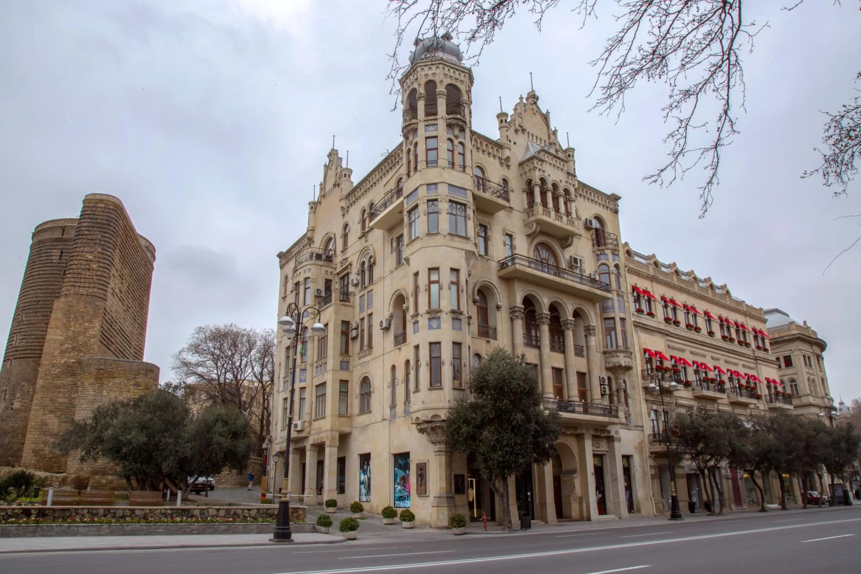 Property building in ART Gallery Hotel