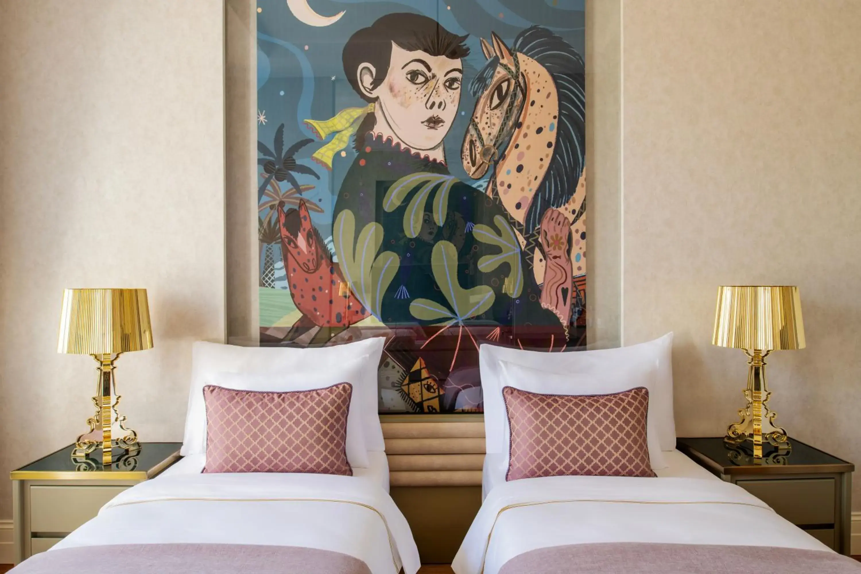 Gallery Twin Room in ART Gallery Hotel Gallery Twin Room in ART Gallery Hotel