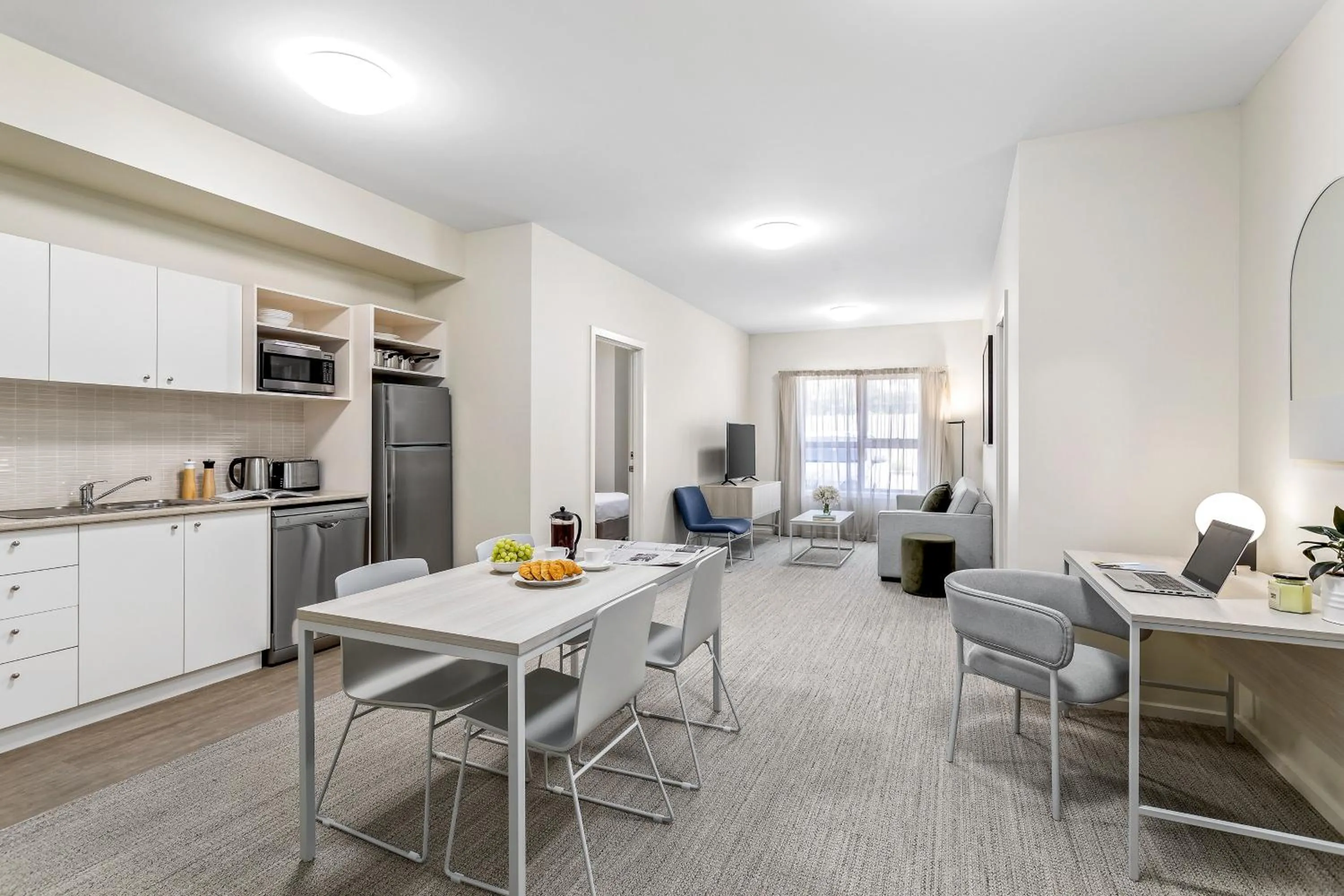 Kitchen or kitchenette in Quest Ballarat