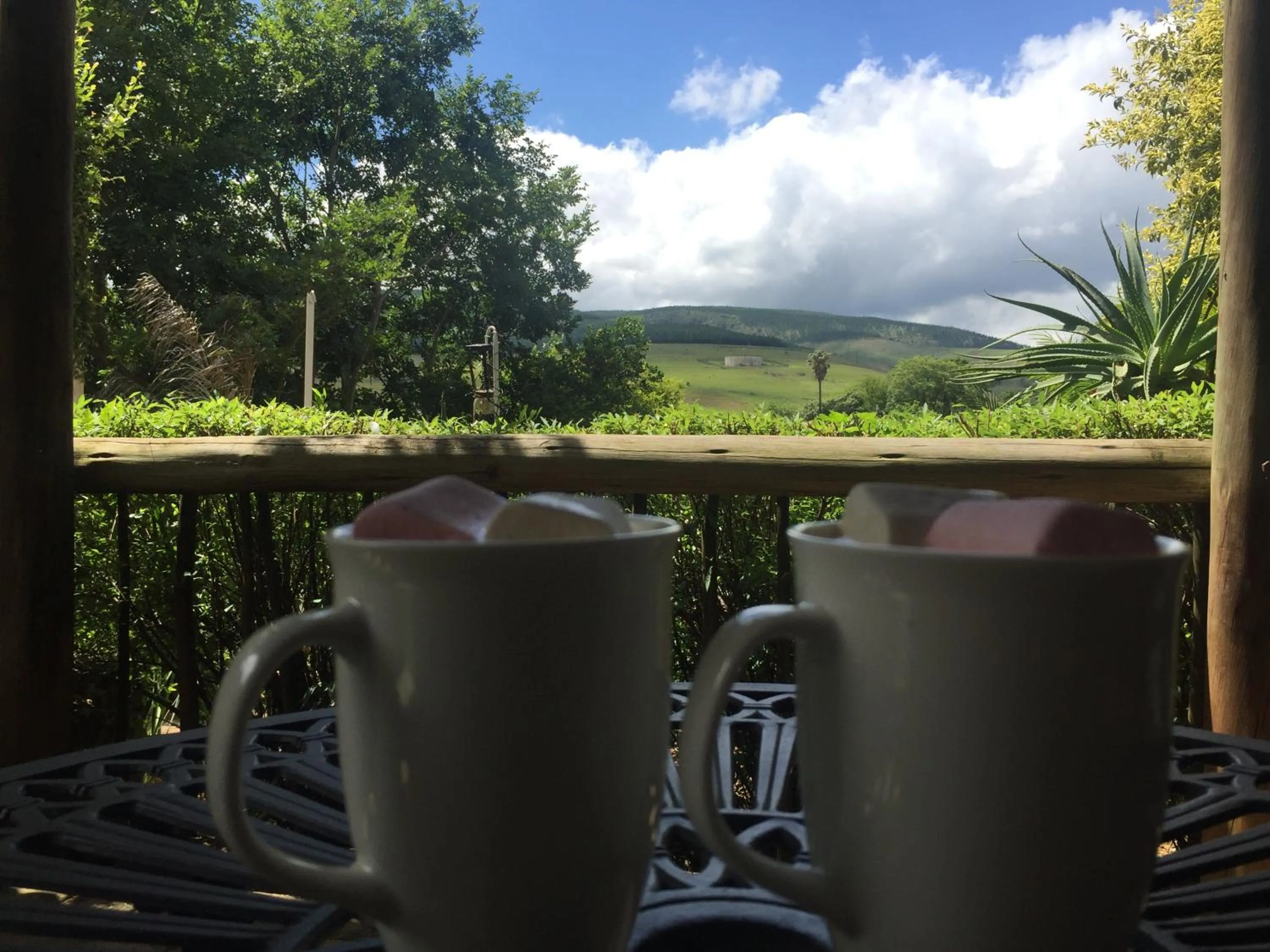 Patio in Sabie Self Catering Apartments