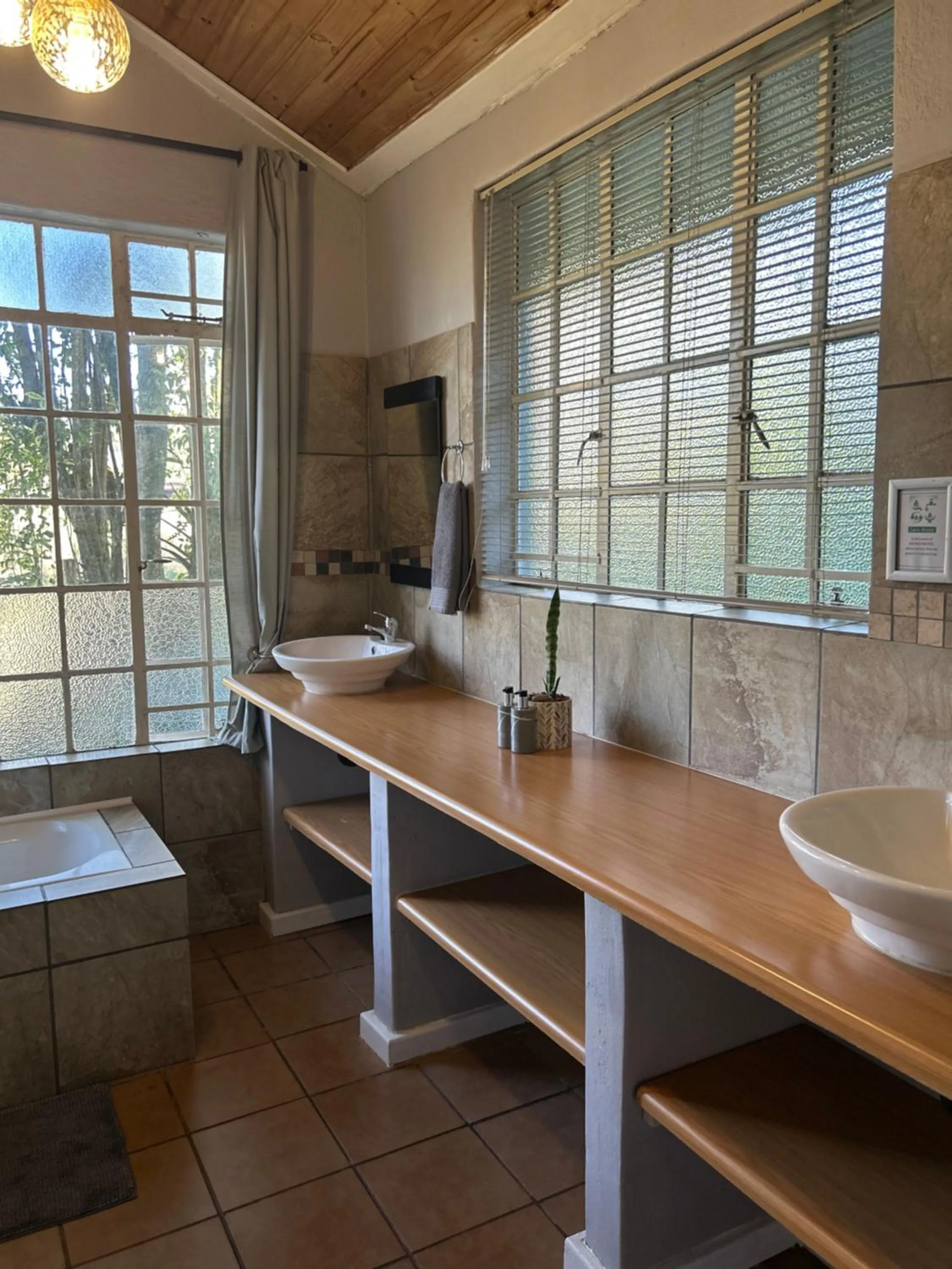 Shower in Sabie Self Catering Apartments