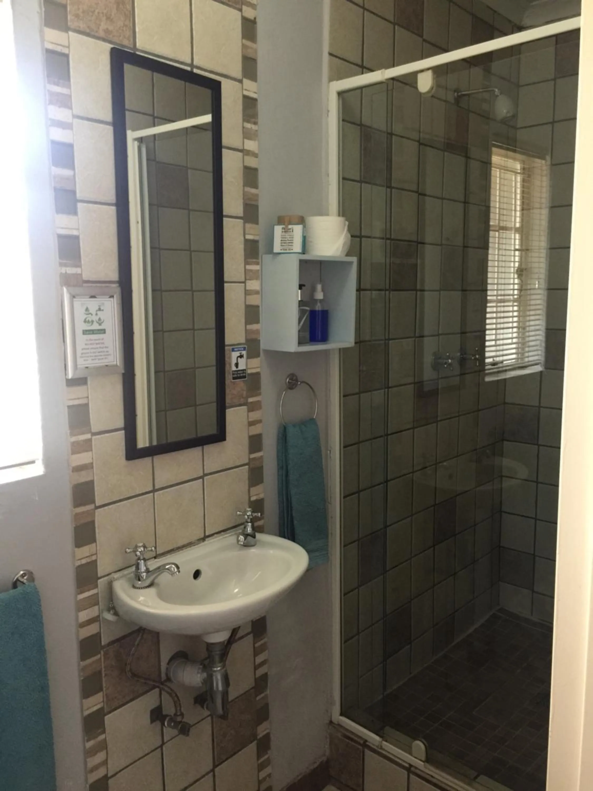 Shower in Sabie Self Catering Apartments
