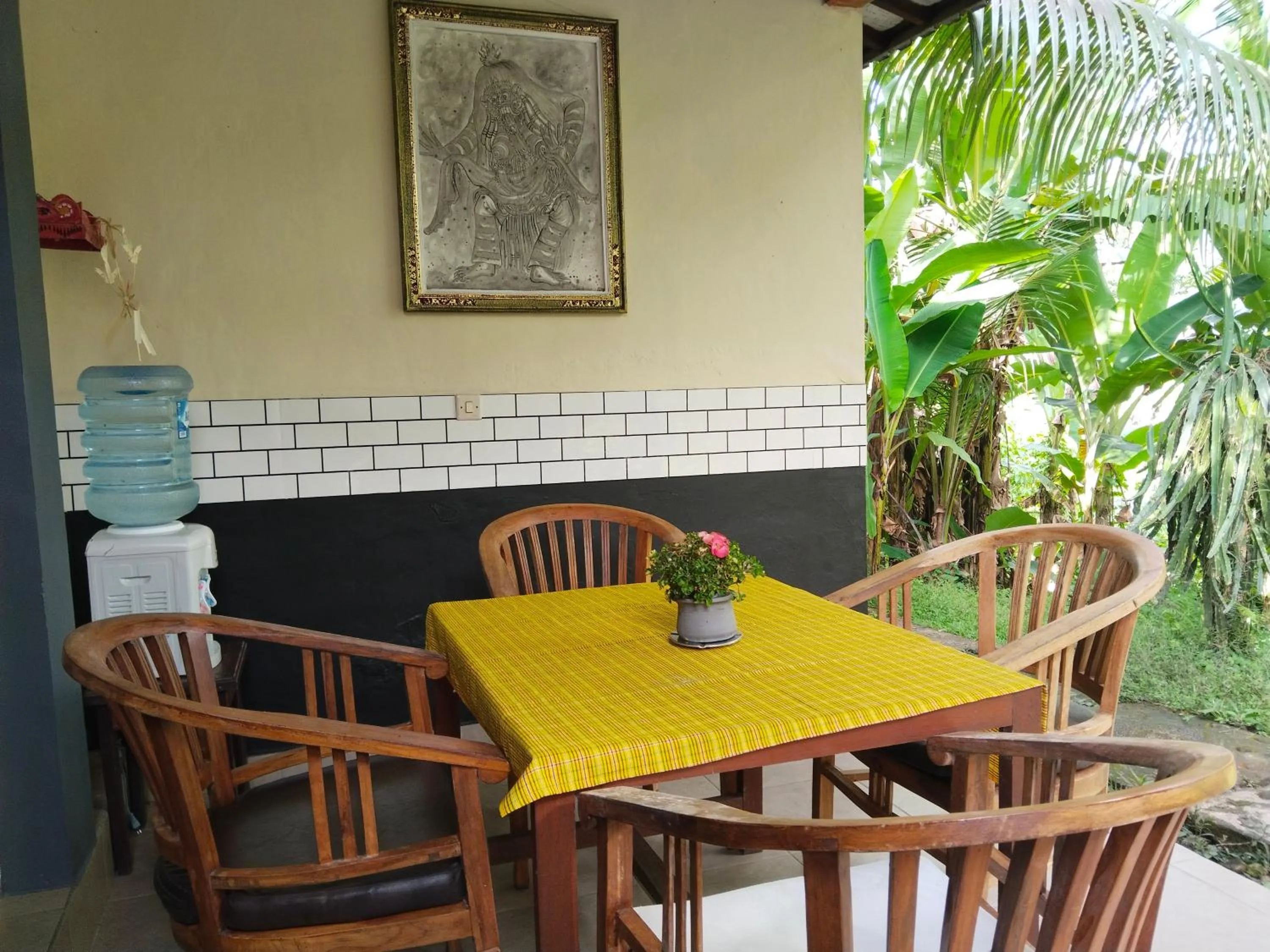 Seating area in Khrisna Hs and Cottages