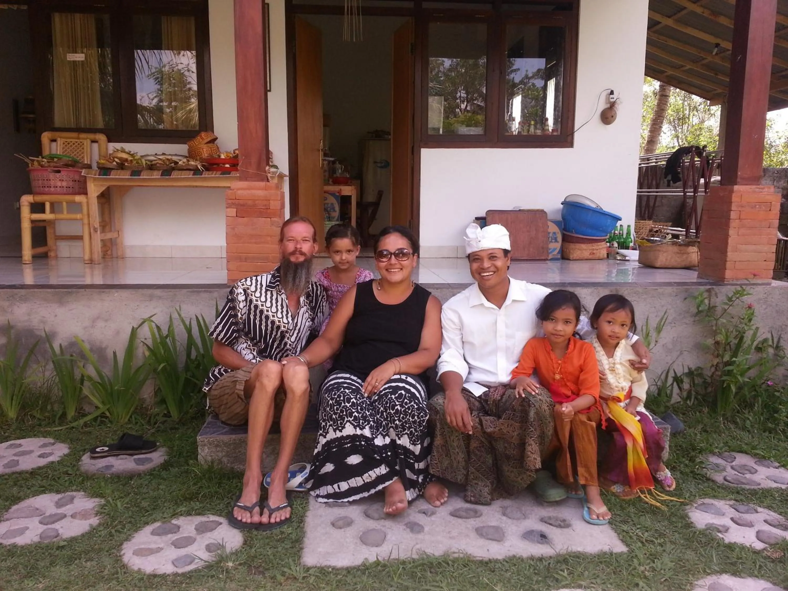 young children in Khrisna Hs and Cottages