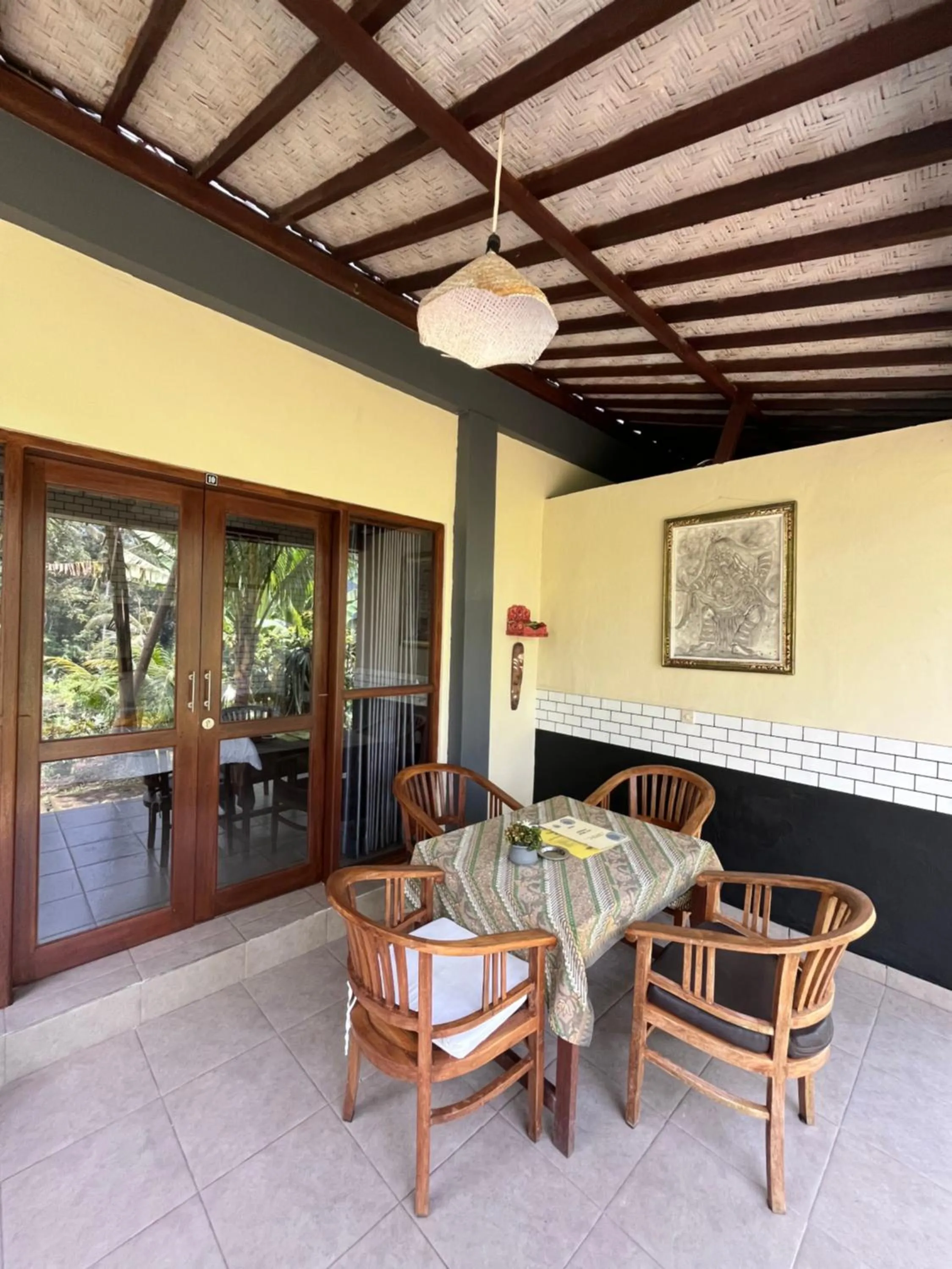 Patio in Khrisna Hs and Cottages