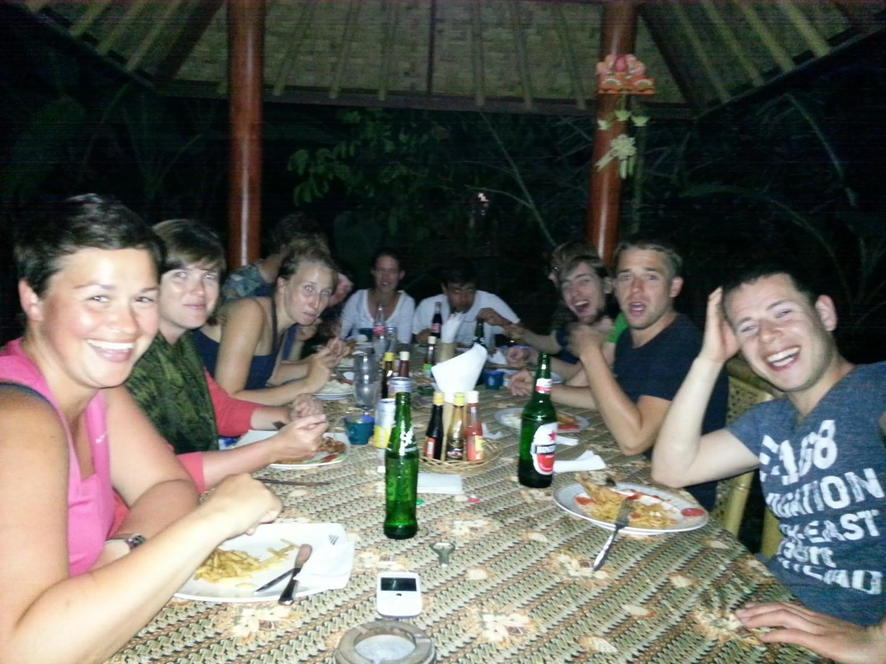 group of guests in Khrisna Hs and Cottages