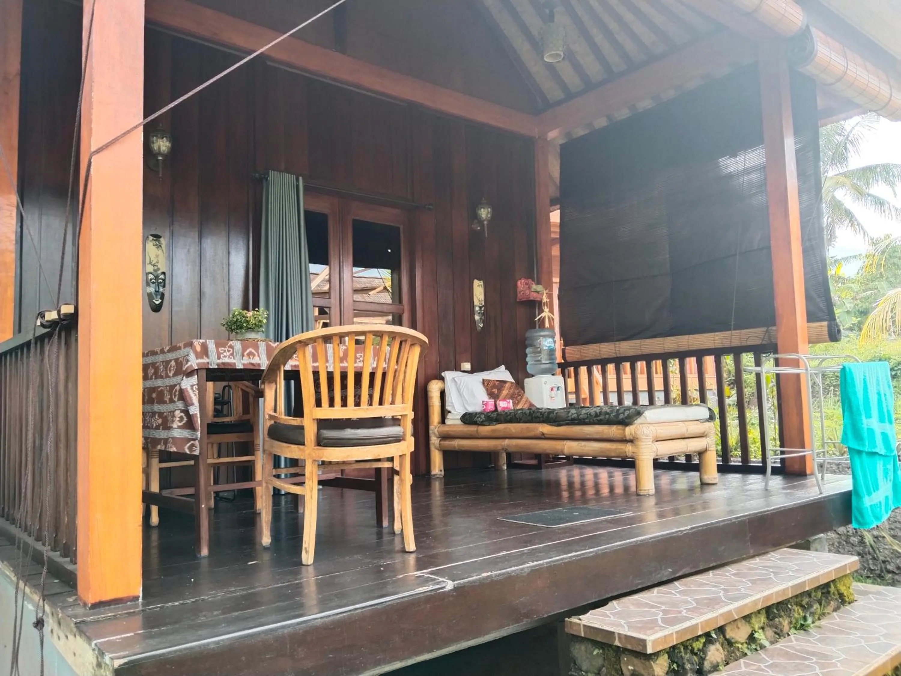 Seating area in Khrisna Hs and Cottages