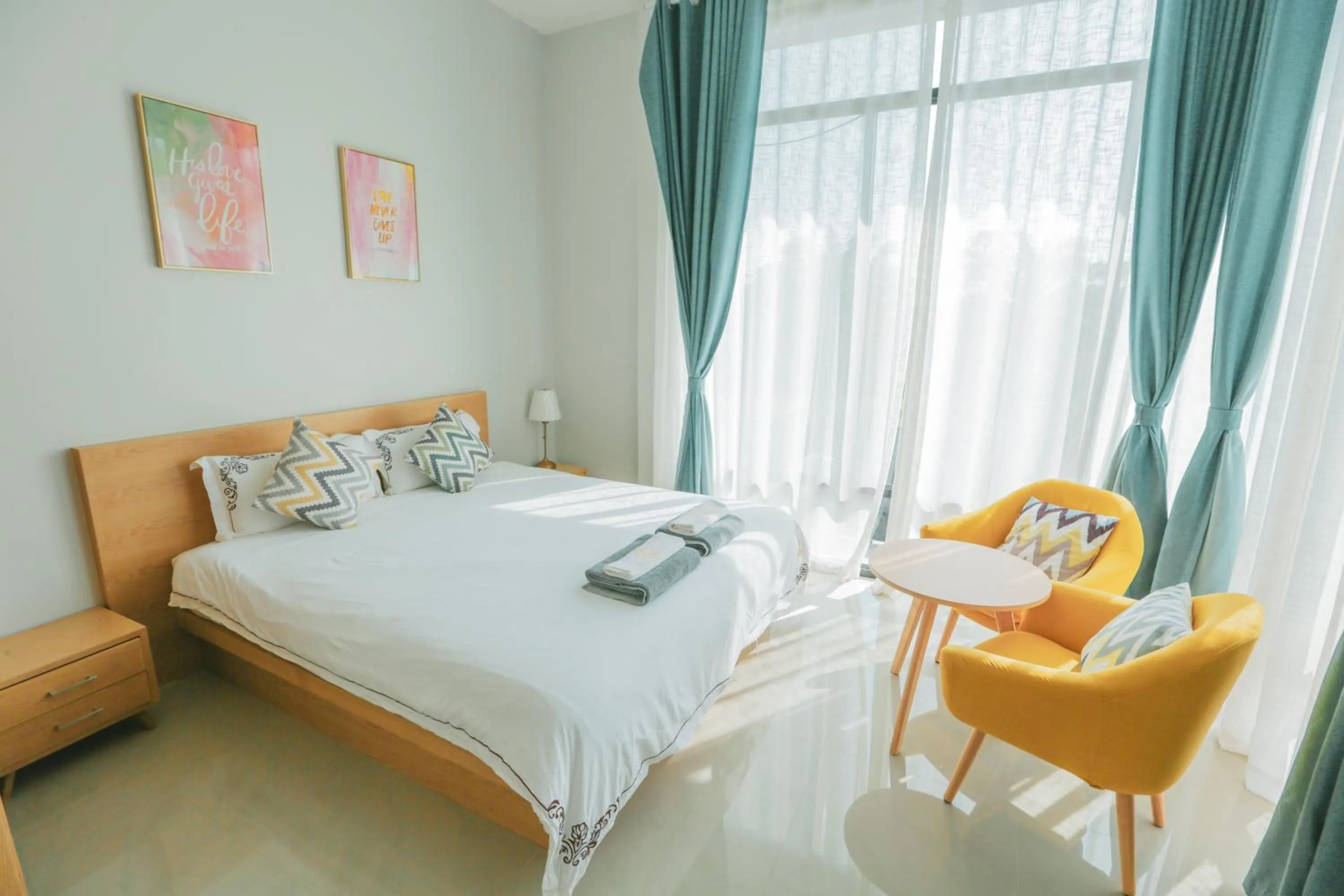 Bed in Aonang nine poolvilla