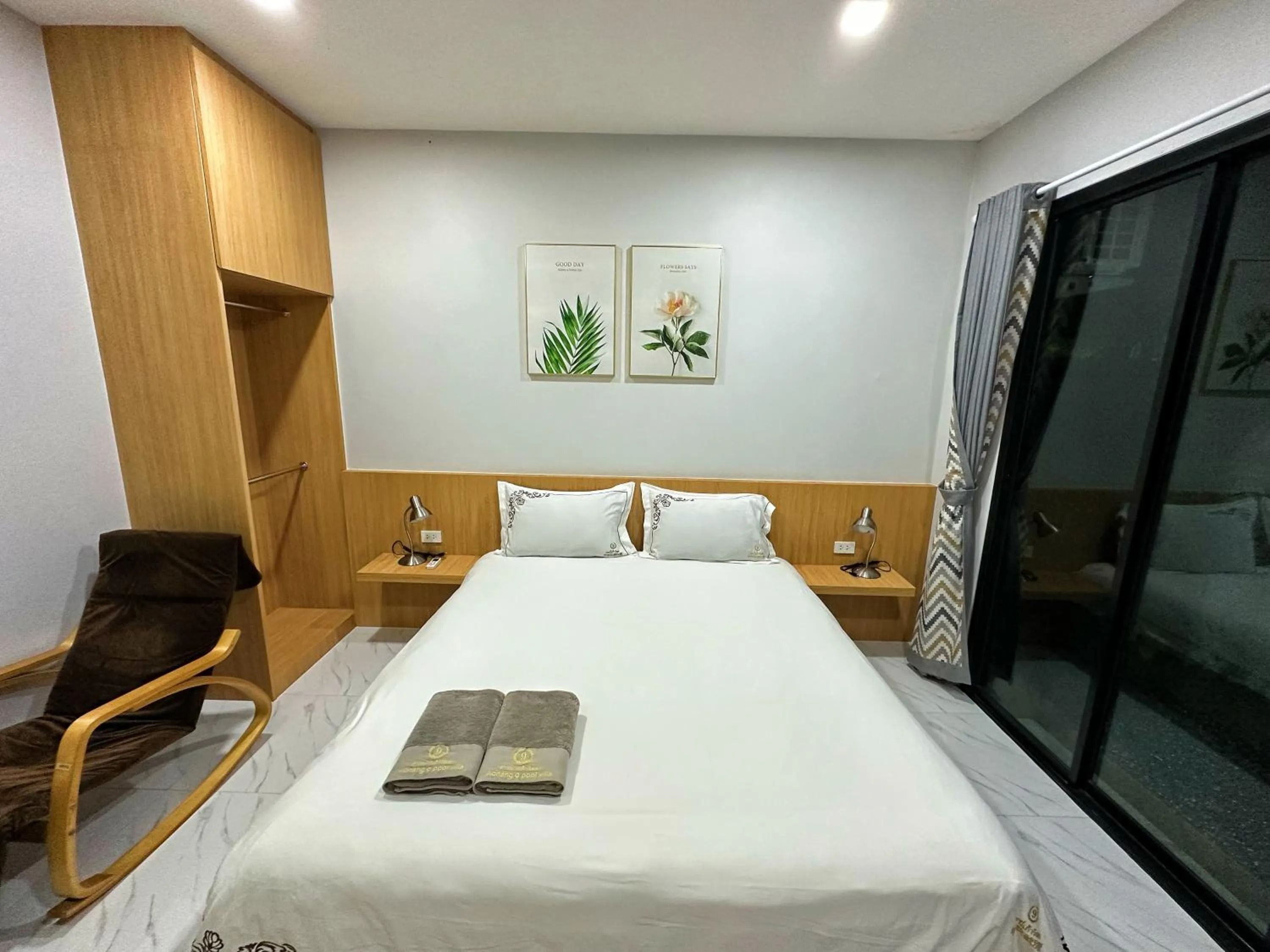 Bedroom, Bed in Aonang nine poolvilla