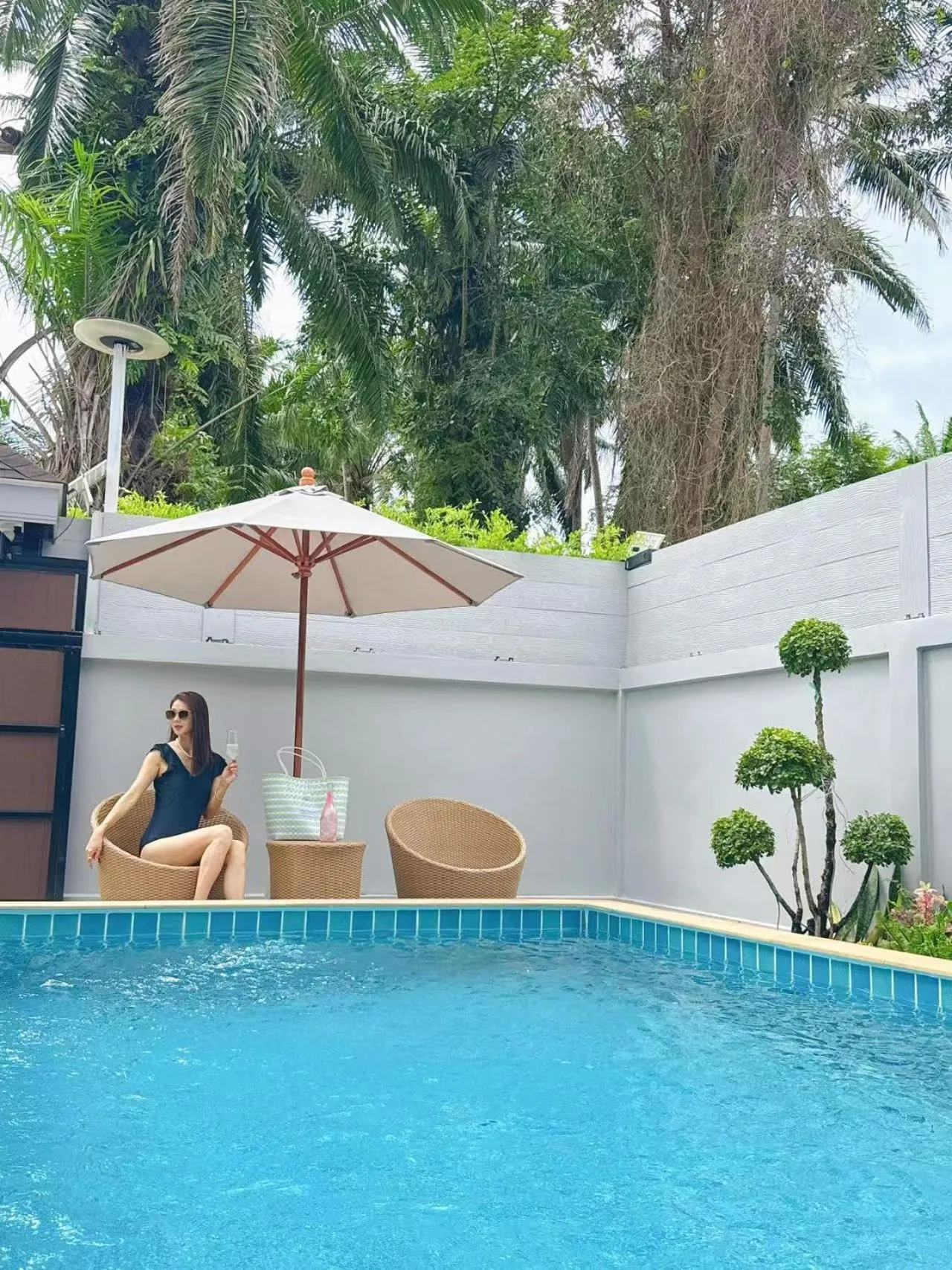 Swimming pool in Aonang nine poolvilla