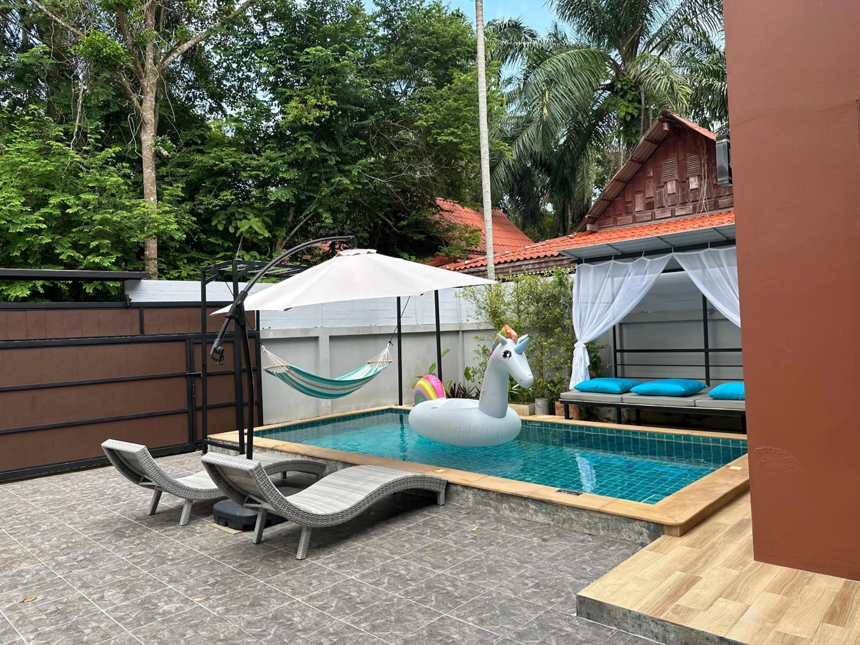 Swimming pool in Aonang nine poolvilla