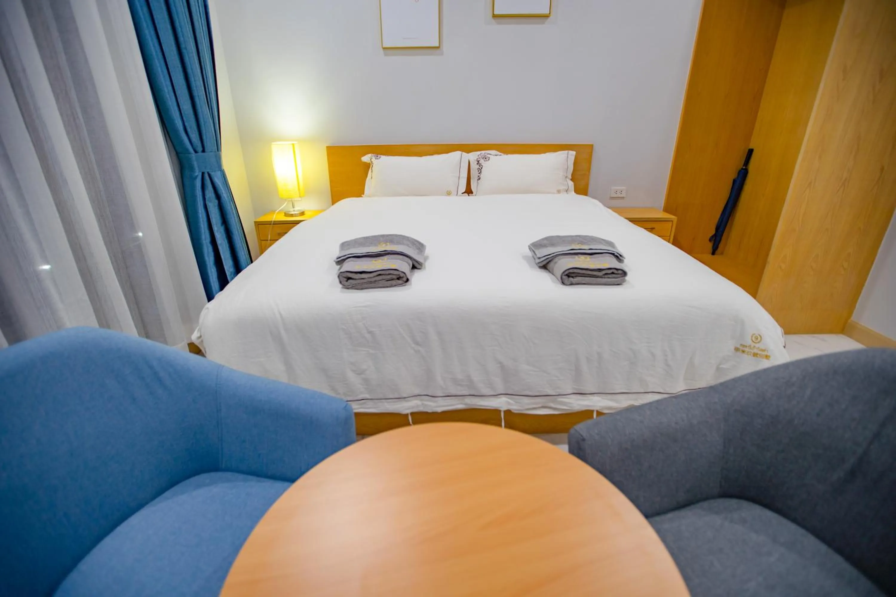 Bed in Aonang nine poolvilla