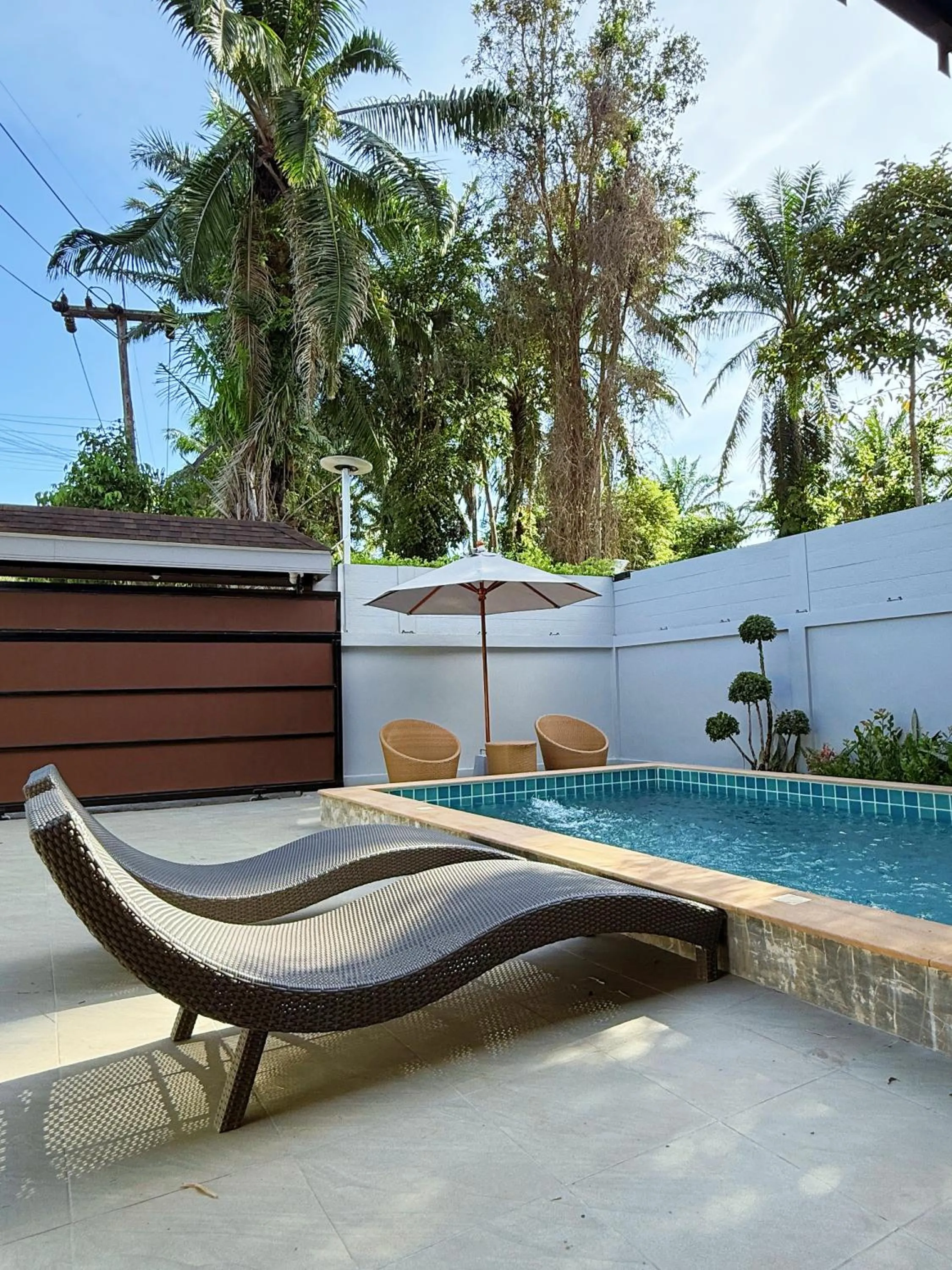 Swimming pool in Aonang nine poolvilla