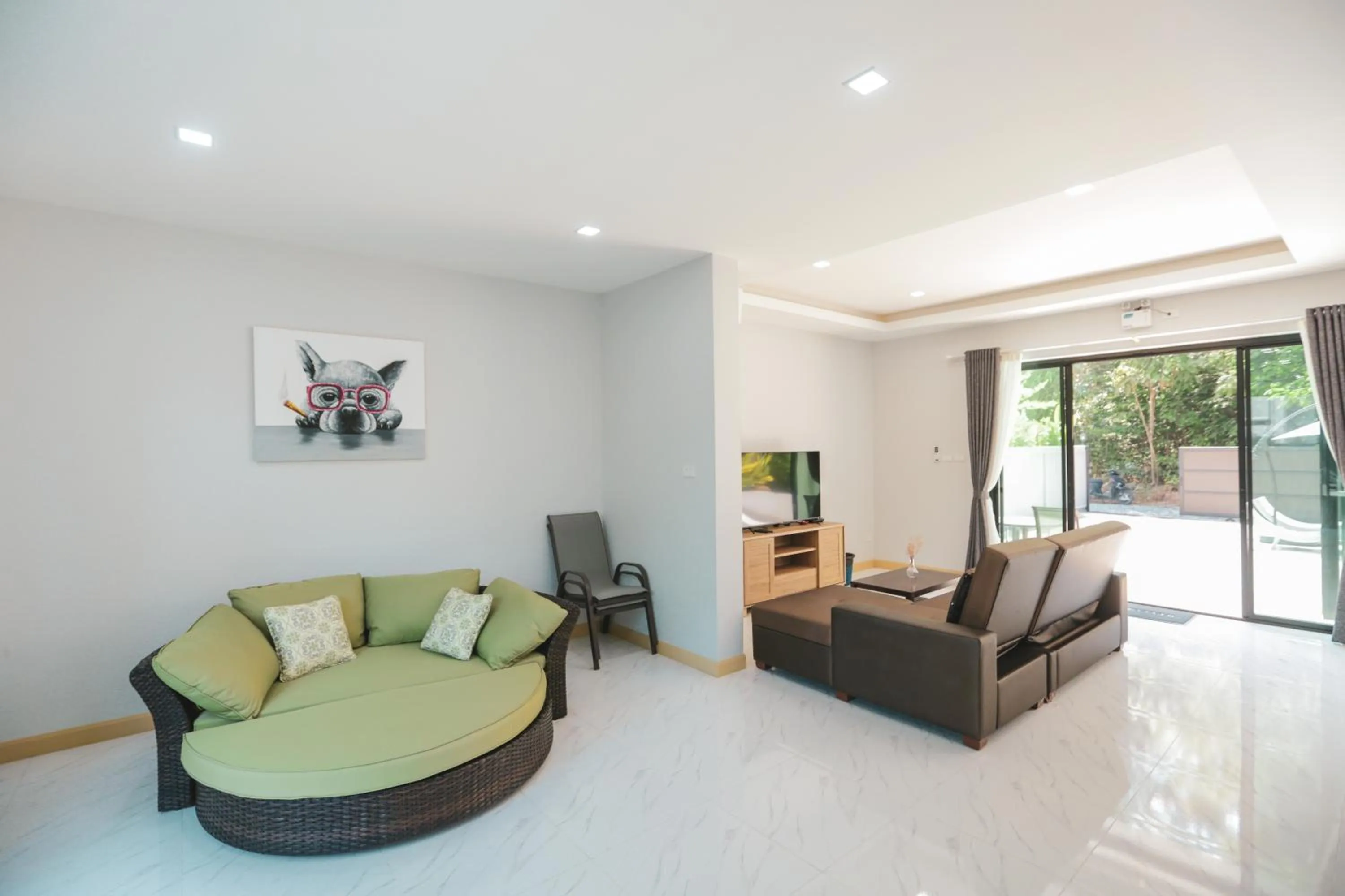 TV and multimedia in Aonang nine poolvilla