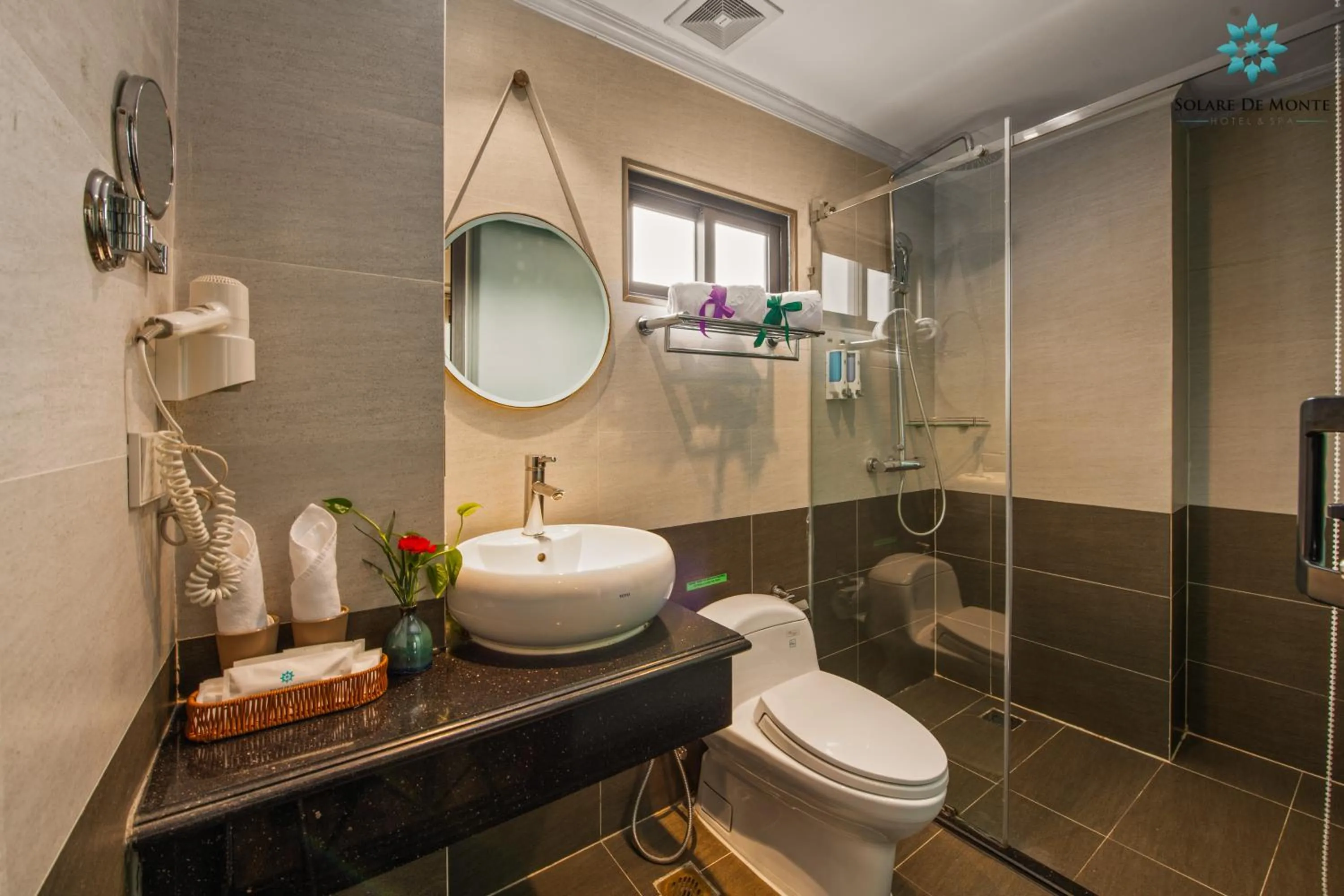 Shower in Solare De Monte Hotel & Spa