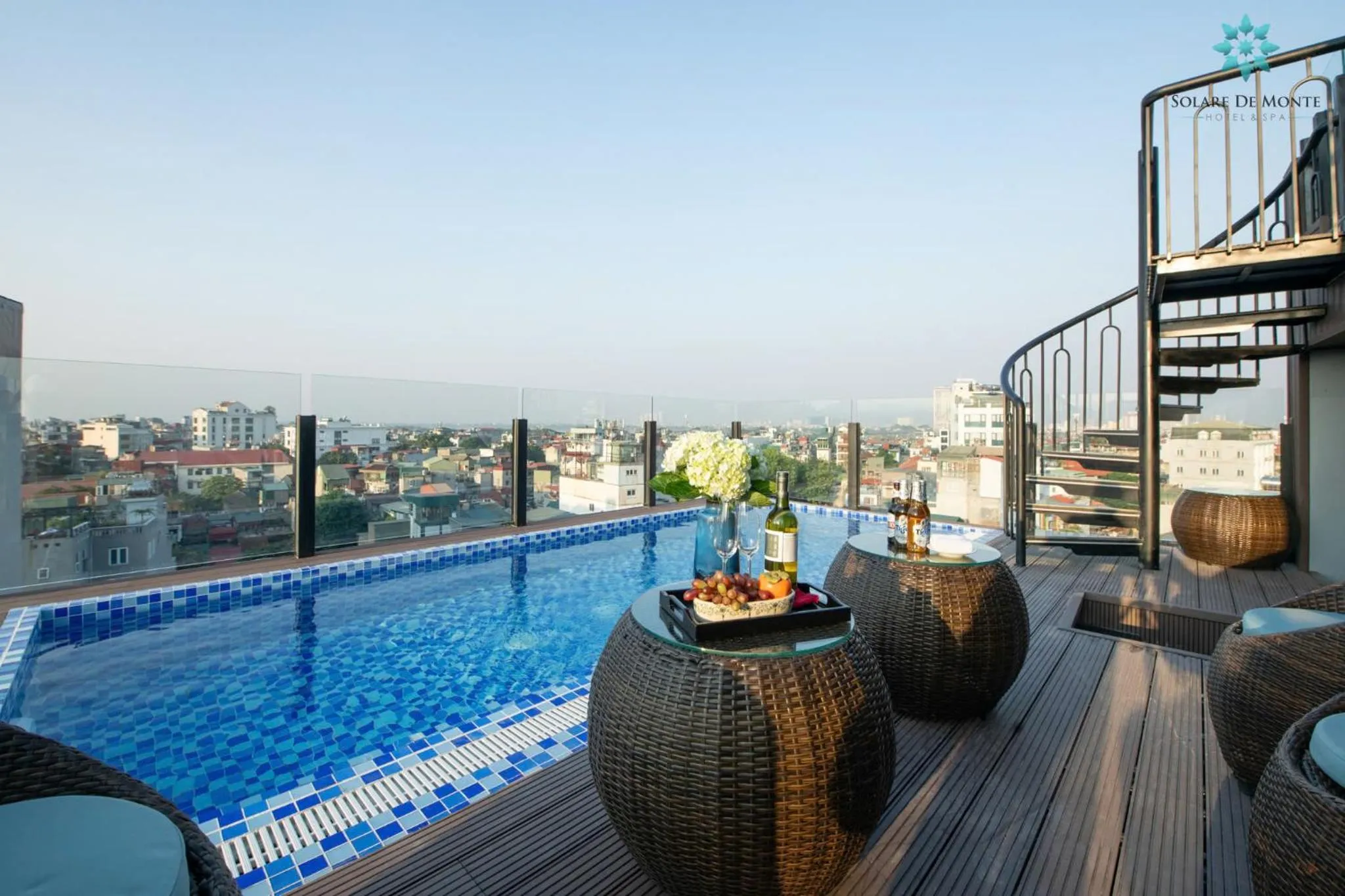 Swimming pool in Solare De Monte Hotel & Spa