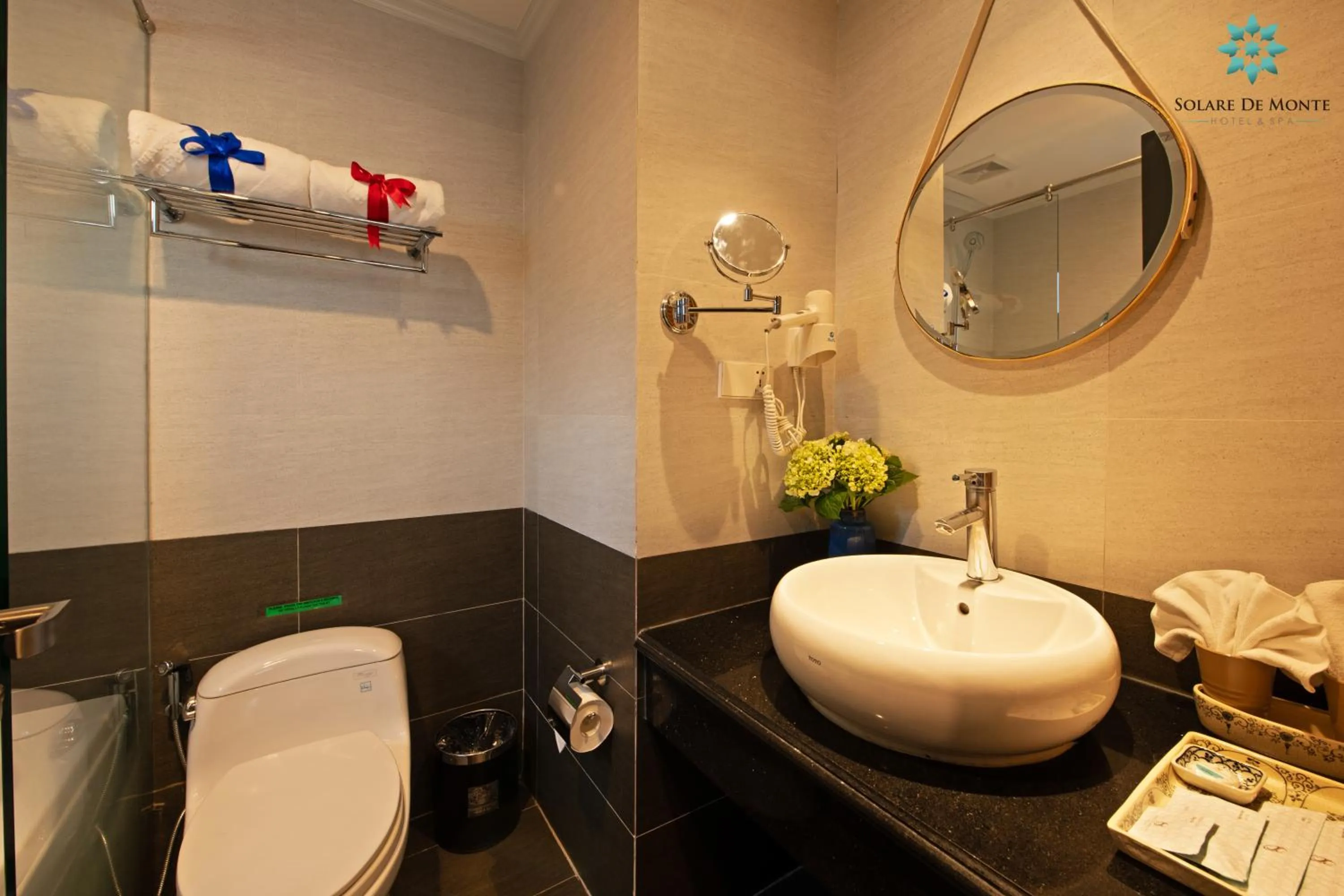 Bathroom in Solare De Monte Hotel & Spa