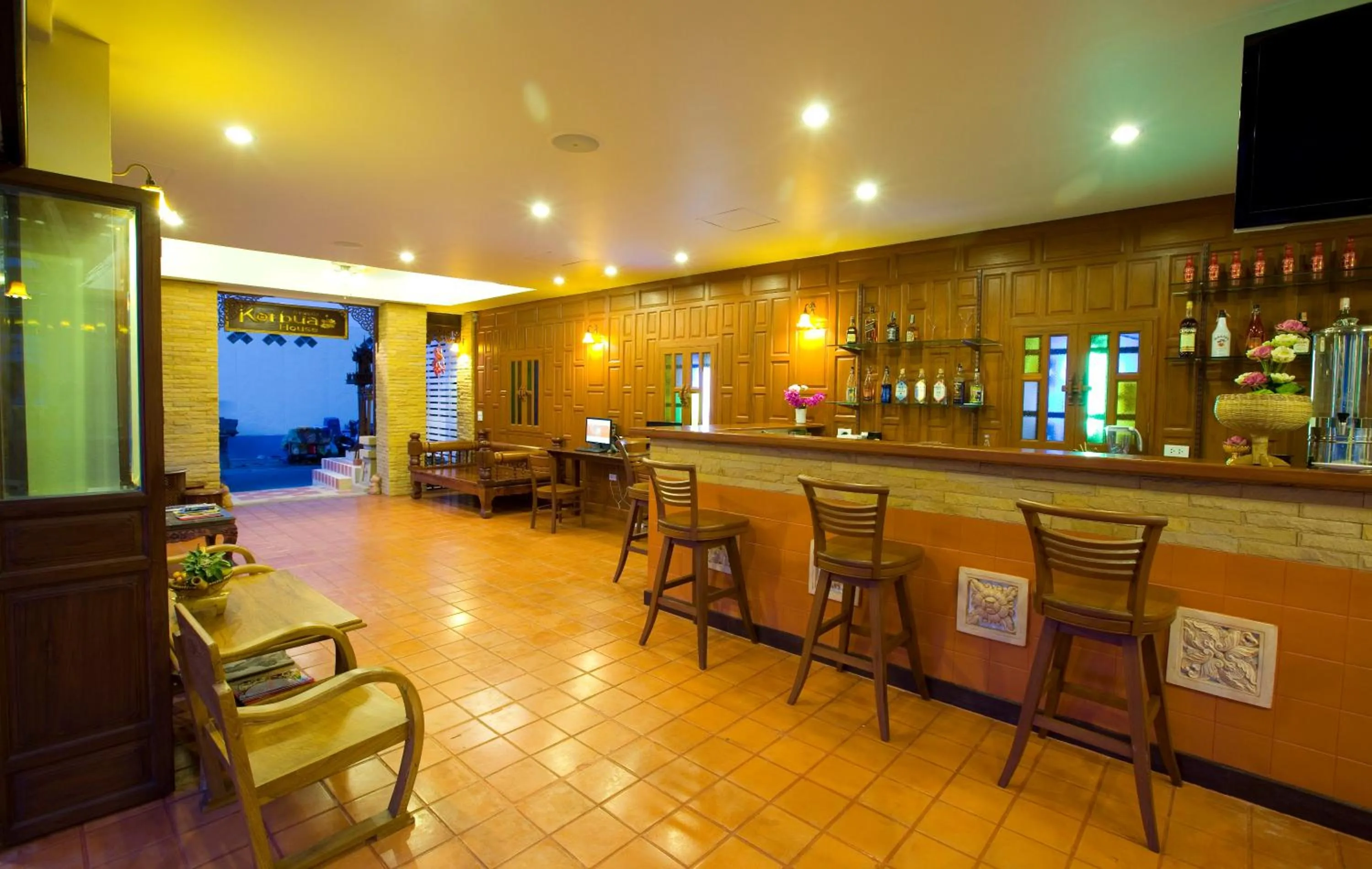 Lounge or bar in Korbua House
